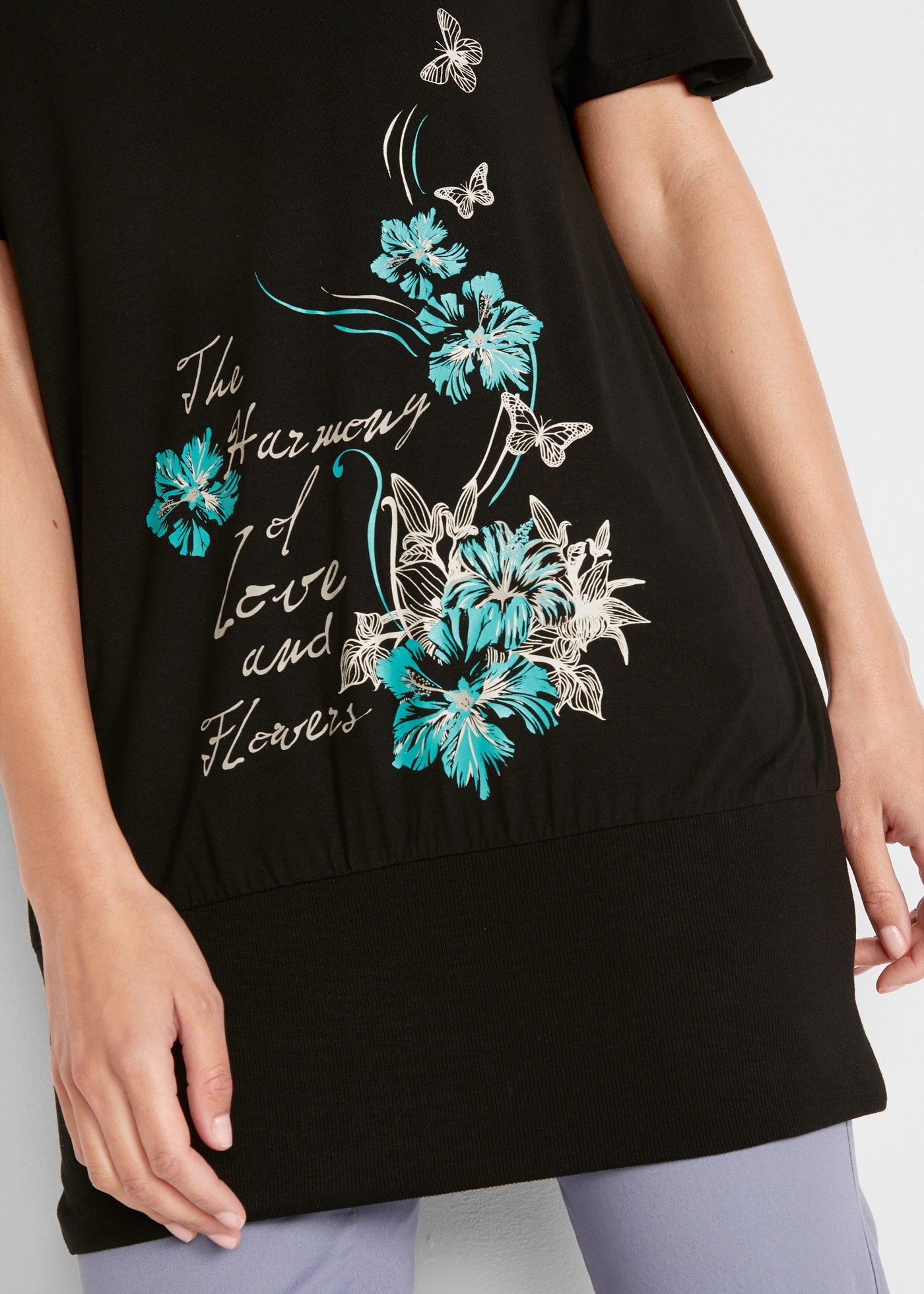 bonprix T-Shirt »Shirt mit U-Boot Ausschnitt, Halbarm« bequeme Passform, Halbarm, mit U-Boot Ausschnitt