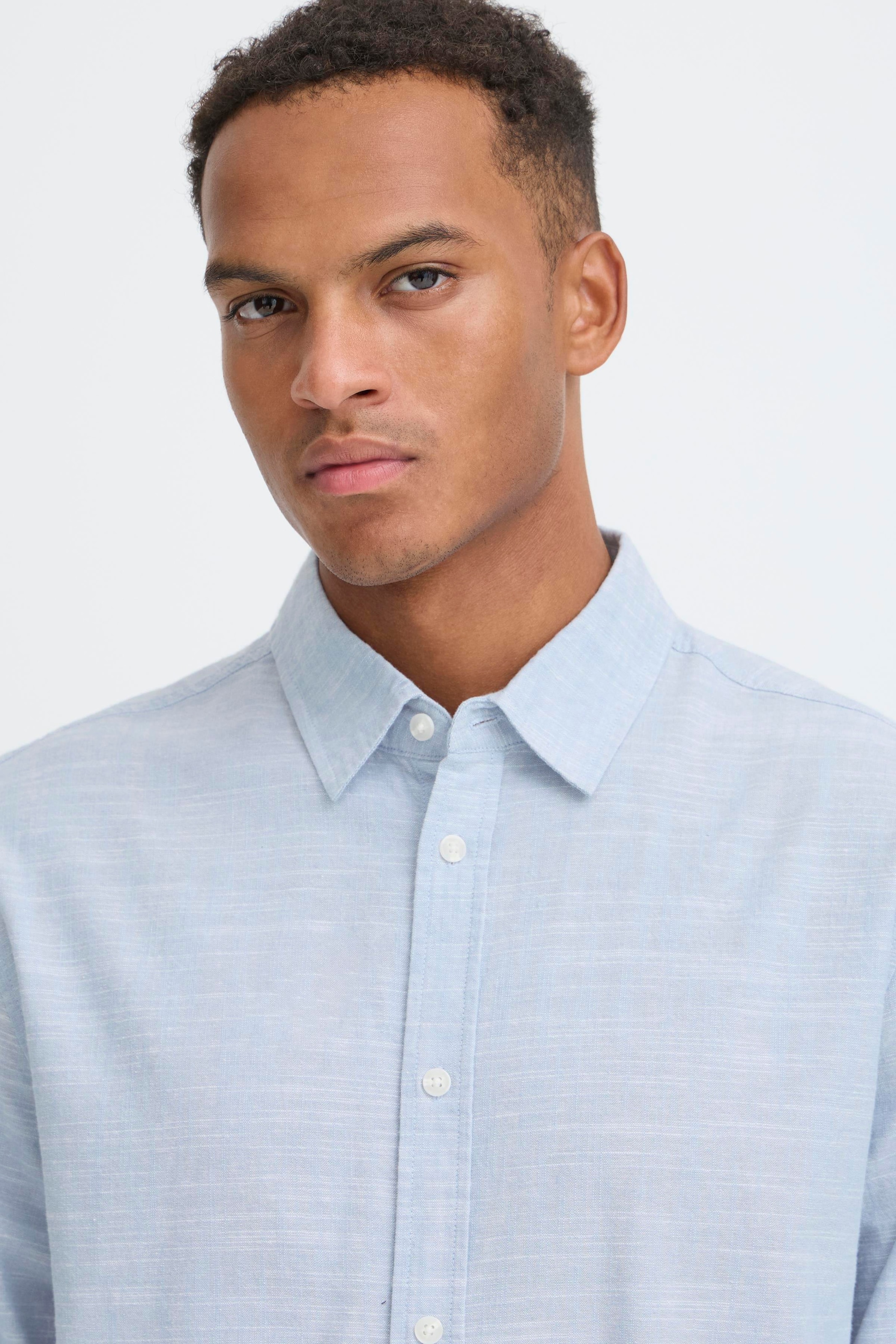 Blend Langarmhemd »BHDARIS SLUB L/S«