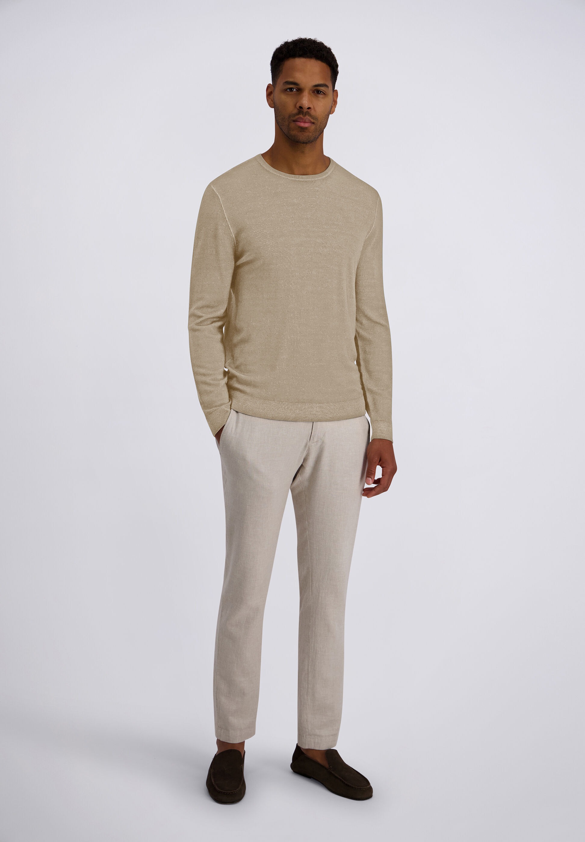 Pierre Cardin Strickpullover »Pierre Cardin Pullover« mit Rundhalsausschnitt
