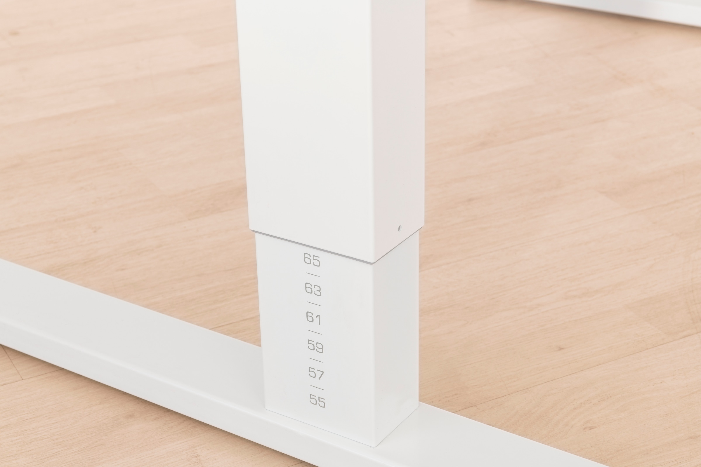 PAIDI Schreibtisch »TEENIO in verschiedenen Ausführungen, mitwachsend & ergonomisch« B/H/T ca. 120/53-79/75 cm, Kreideweiß,  höhenverstellbarer Schülerschreibtisch, Platte bis 14° neigbar