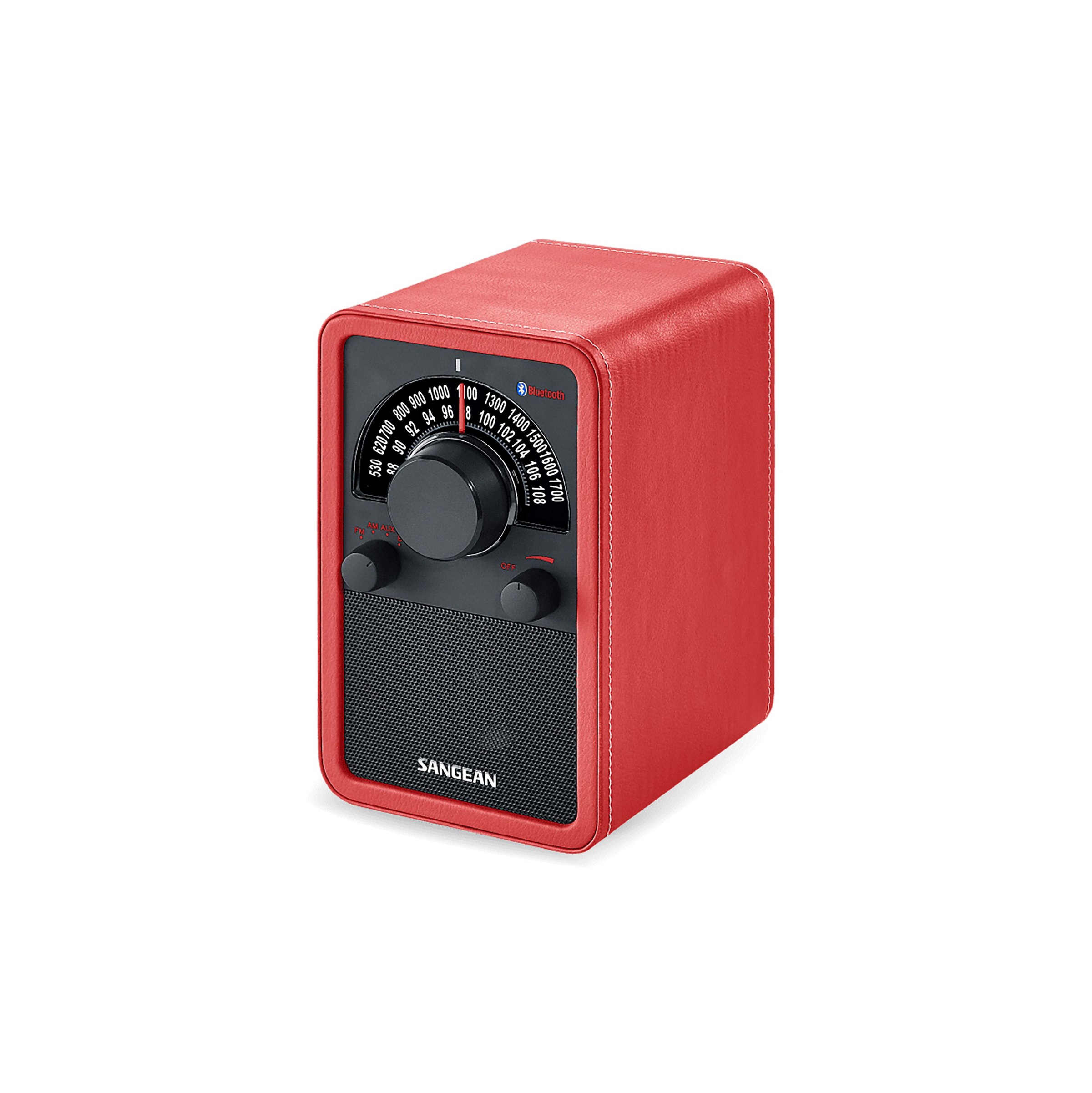 Sangean Radio »WR-15 BT«, (Bluetooth-NFC FM-Tuner-AM-Tuner 6,5 W), Holzgehäuse, Bluetooth, Lautsprecher