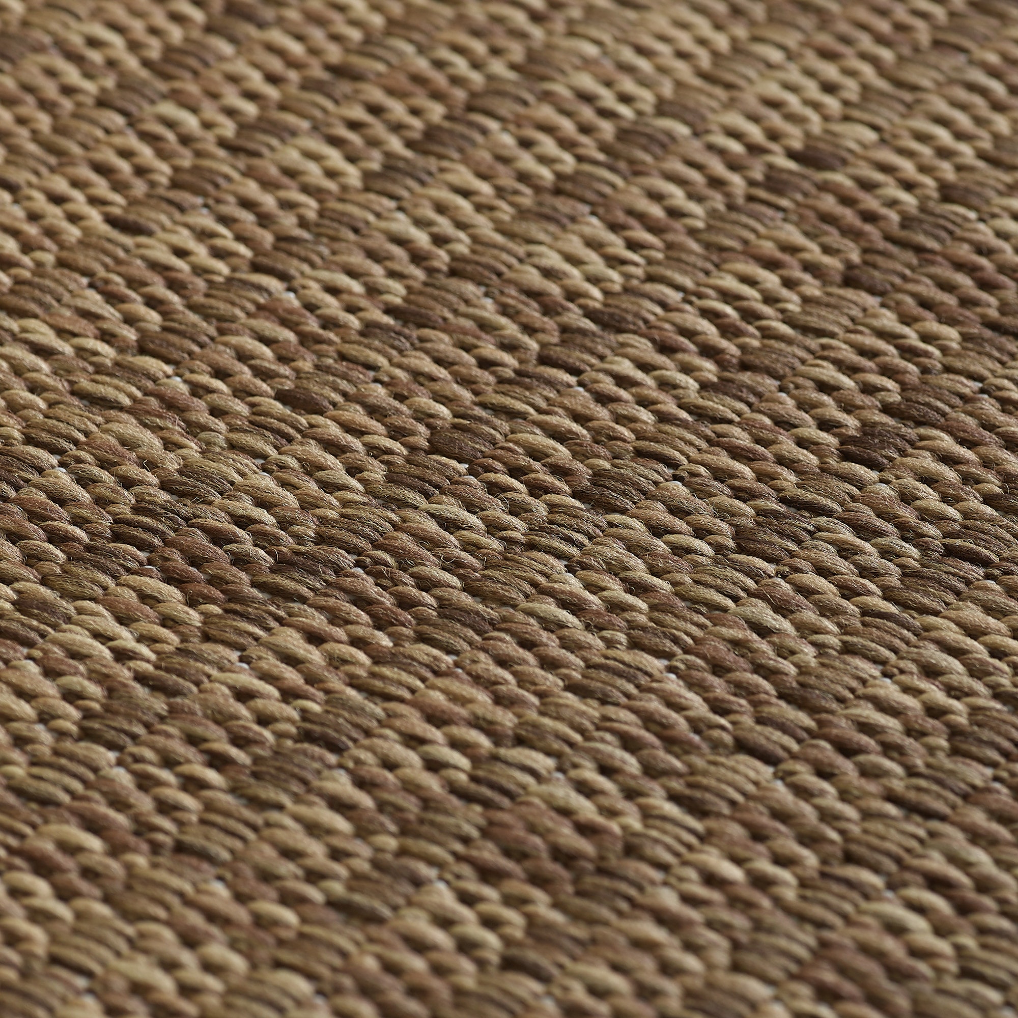 Ayyildiz Teppiche Outdoorteppich »GIZA 1410«, rund, 3 mm Höhe, In- und Outdoor, Wetterfest, Wasserabweisend, robust
