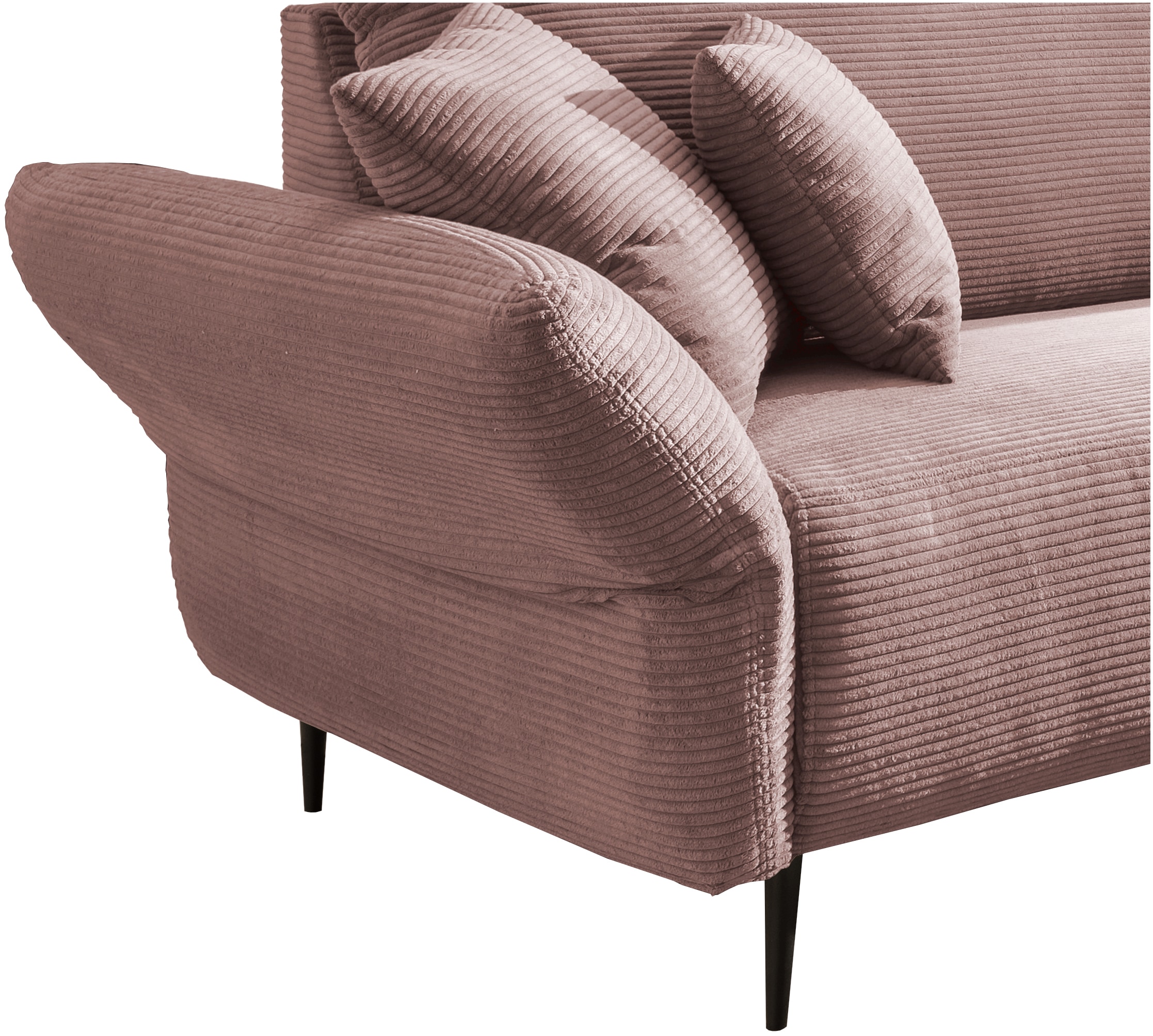 Home affaire Ecksofa »Vanilla L-Form« Armlehnenfunktion