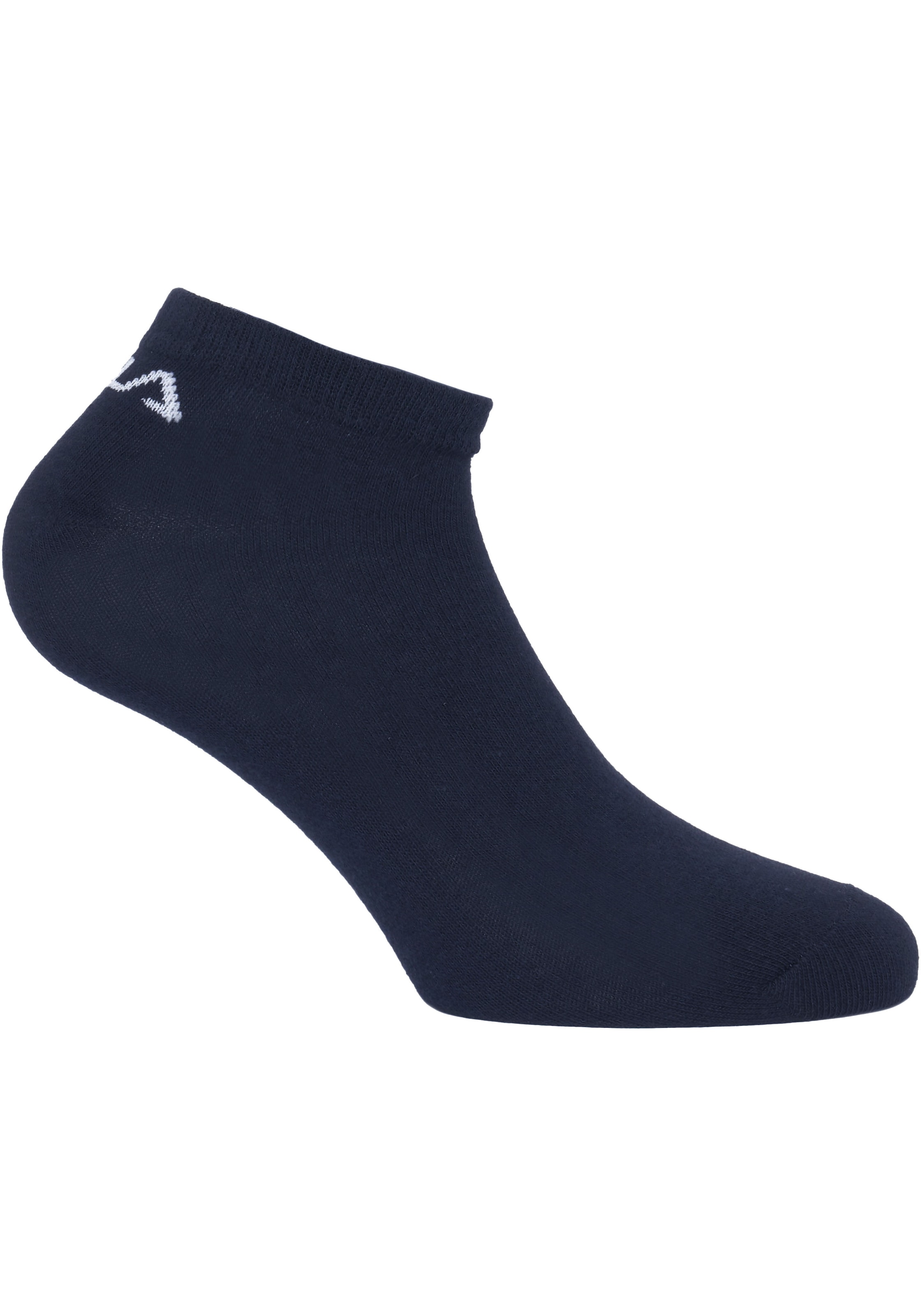 Fila Sneakersocken »UNISEX INVISIBLE PLAIN SOCKS«, (3 Paar), mit eingestricktem Logo an der Ferse
