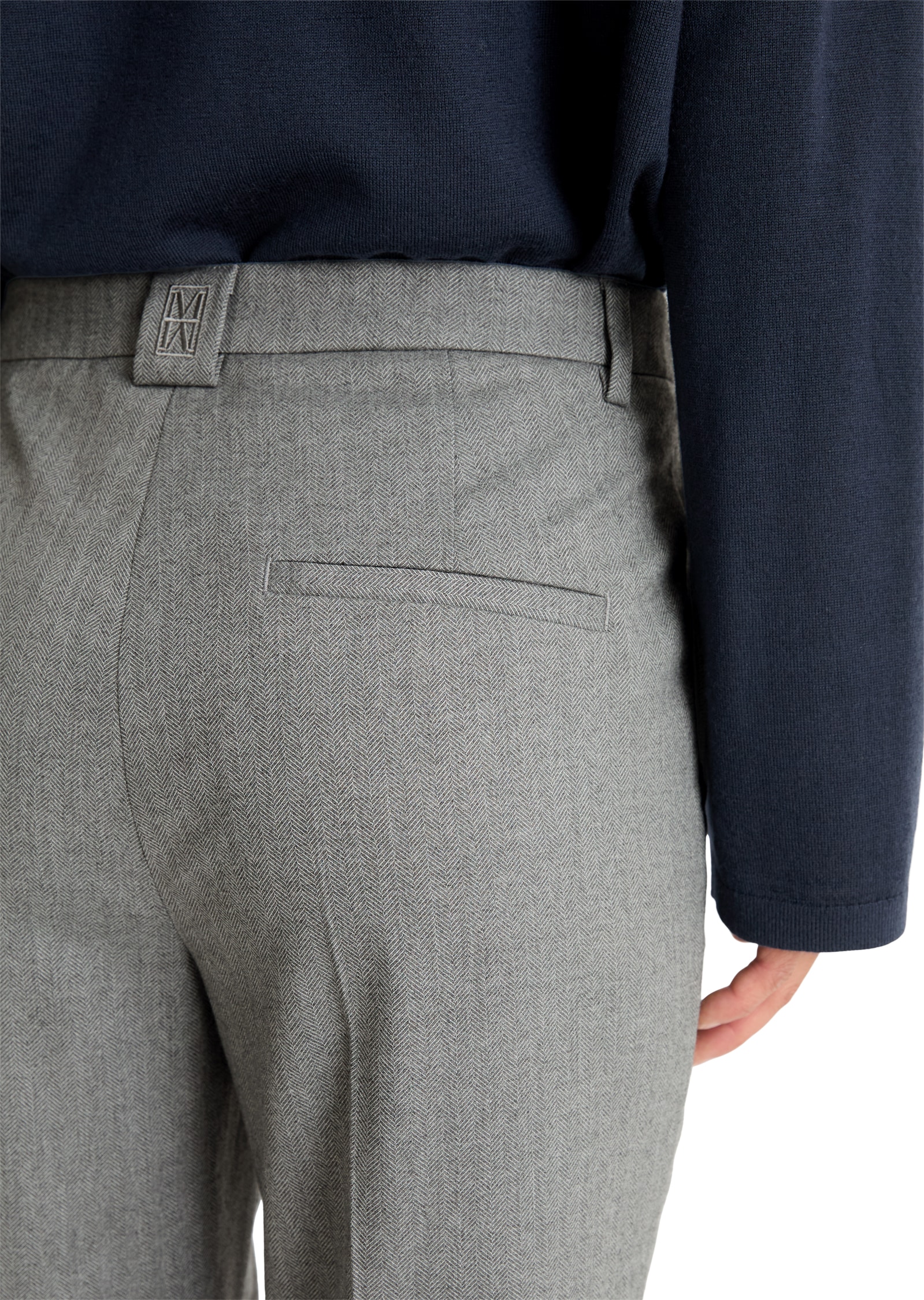 Marc O'Polo 7/8-Hose »MALIN SLIM«  mit Schlitz am Saum, Slim Fit