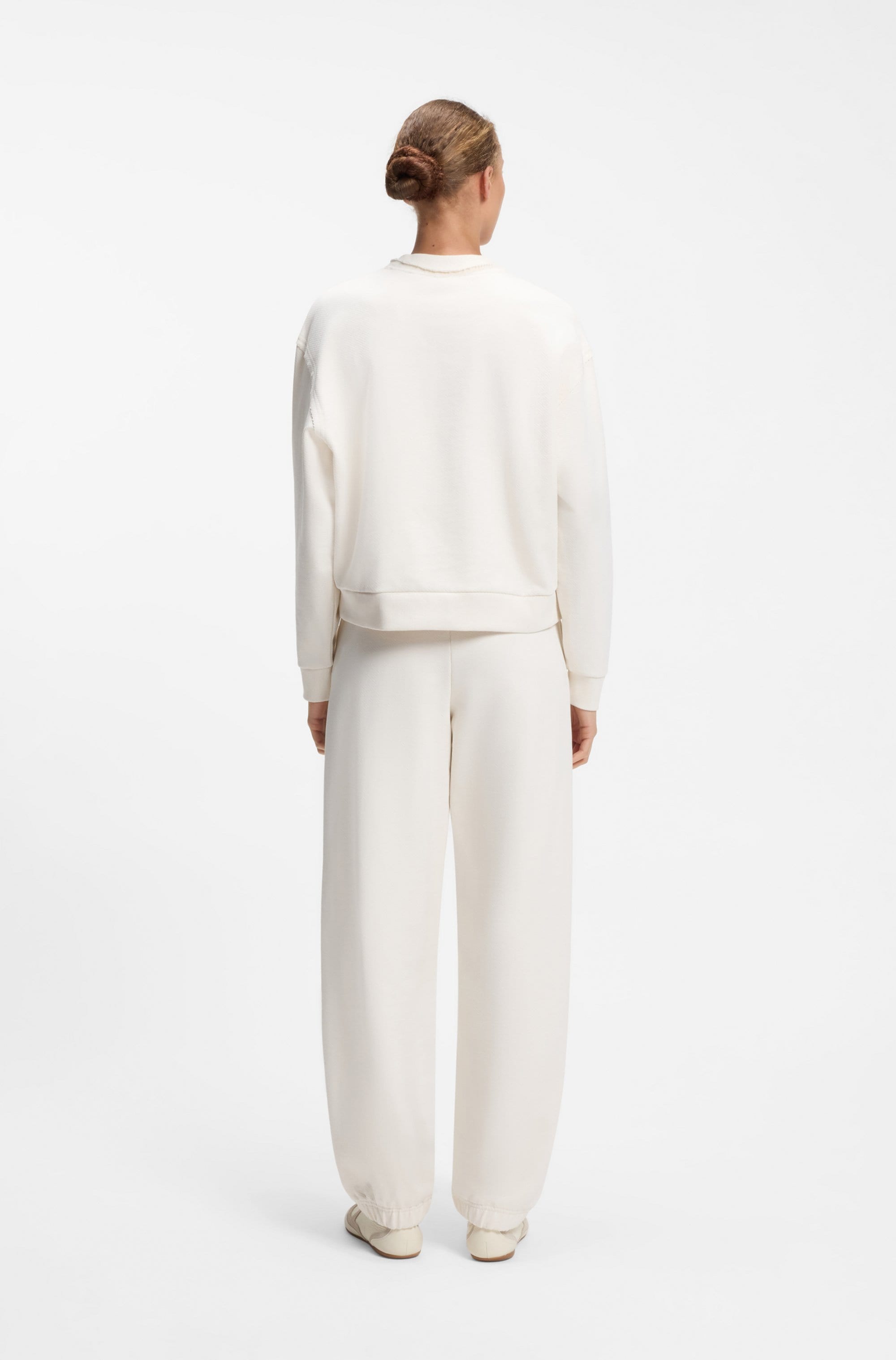 HUGO Sweatshirt »Dismoolie«, mit Logostickerei, Relaxed Fit
