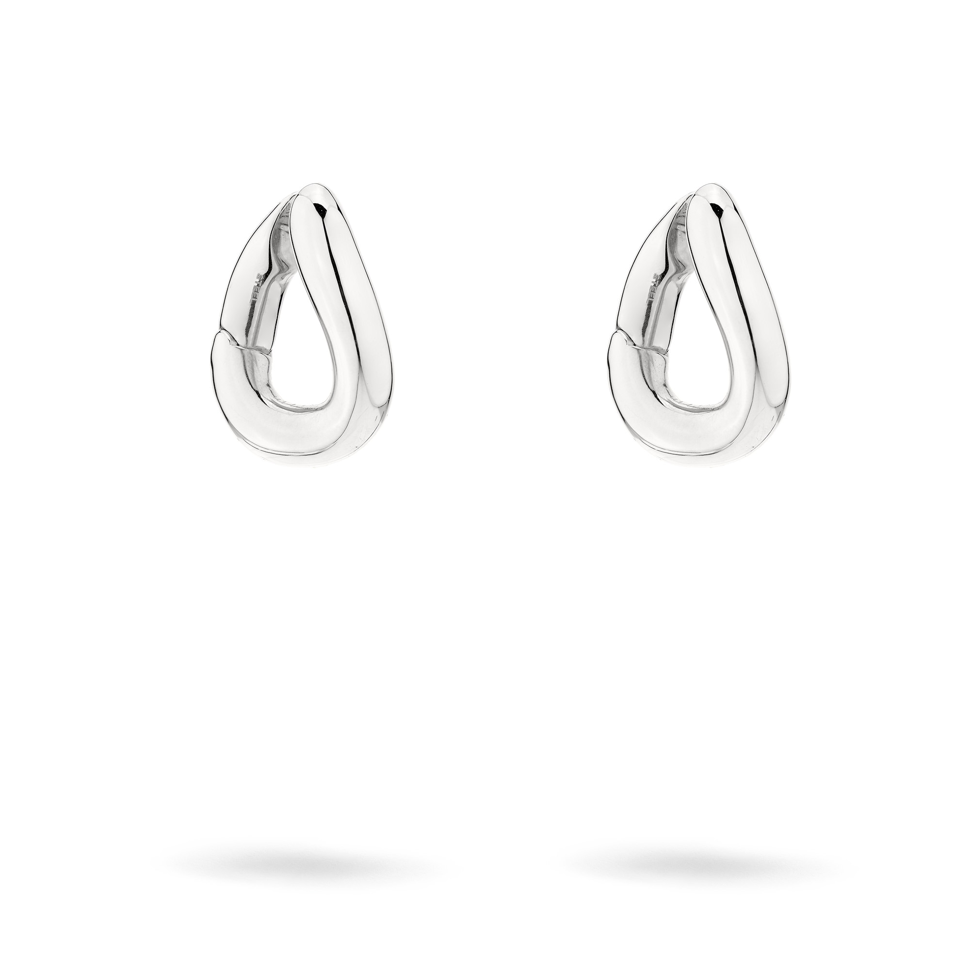 Liebeskind Berlin Paar Creolen »Schmuck Geschenk Edelstahl Ohrringe The Organic« Einhänger abnehmbar