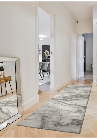 Leonique Läufer »Juliet«, rechteckig, 12 mm Höhe, modernes Marmor Design, Wohnzimmer kaufen