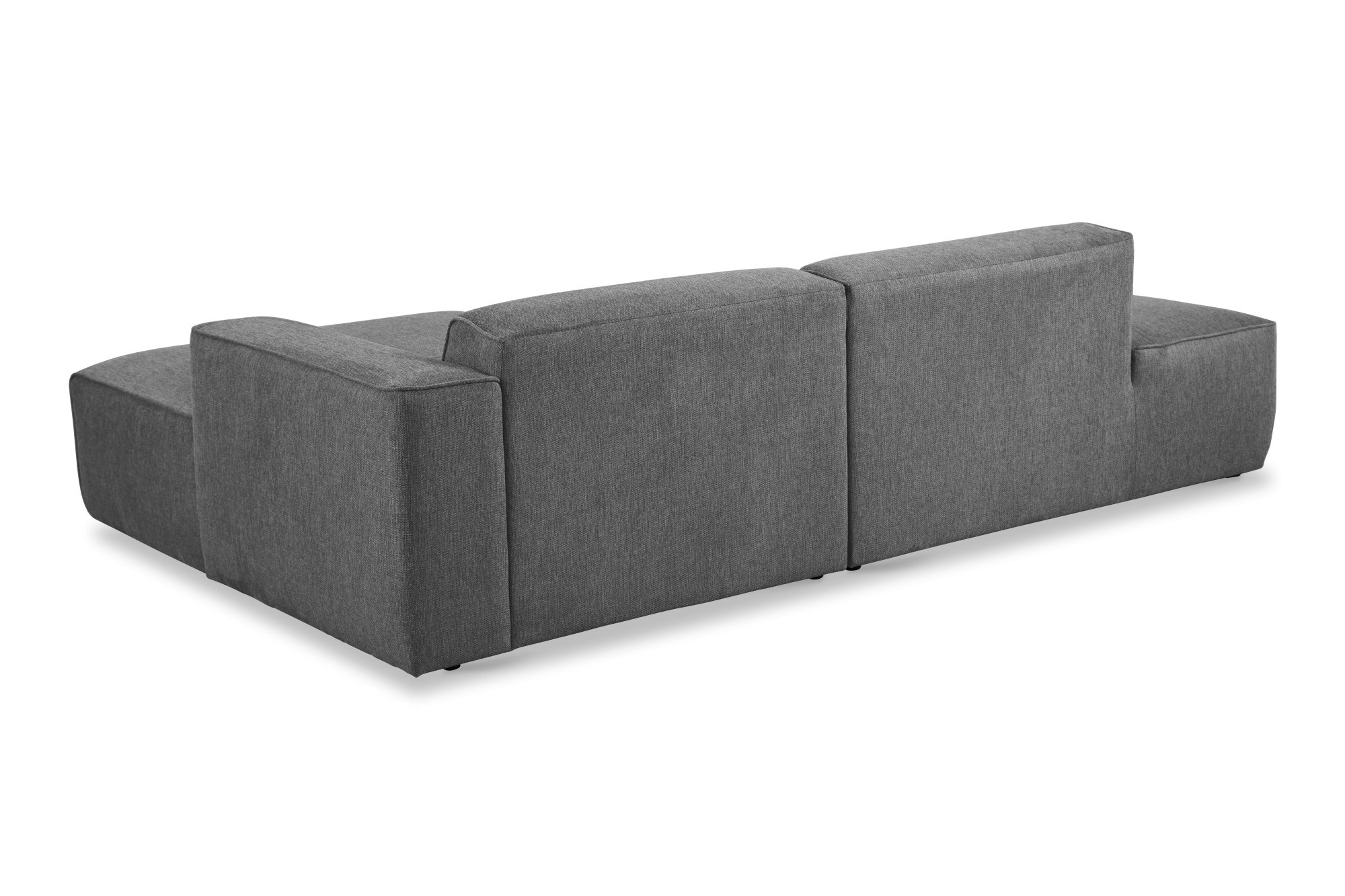 andas Ecksofa »Noord mit Kedernaht, Breite 227 cm«, mit Kedernaht, Breite 227 cm, Cord, Struktur, Webstoff