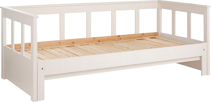 Bett »Vipack Pino«, Kojenbett mit Sprossen, LF 90x200 cm zum ausziehen auf 180x200 cm