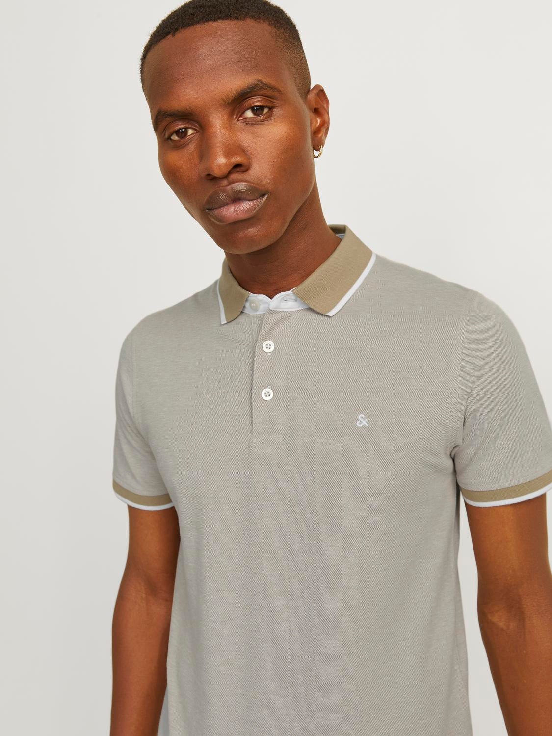 Jack & Jones Poloshirt »JJEPAULOS POLO SS 2PK MP NOOS«, (Packung, 2 tlg.)