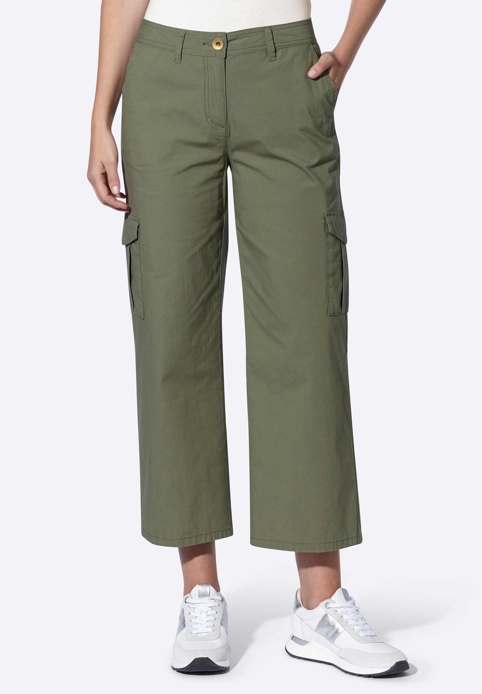 heine Cargohose »Hose 7/8-Hose im Cargo-Style«