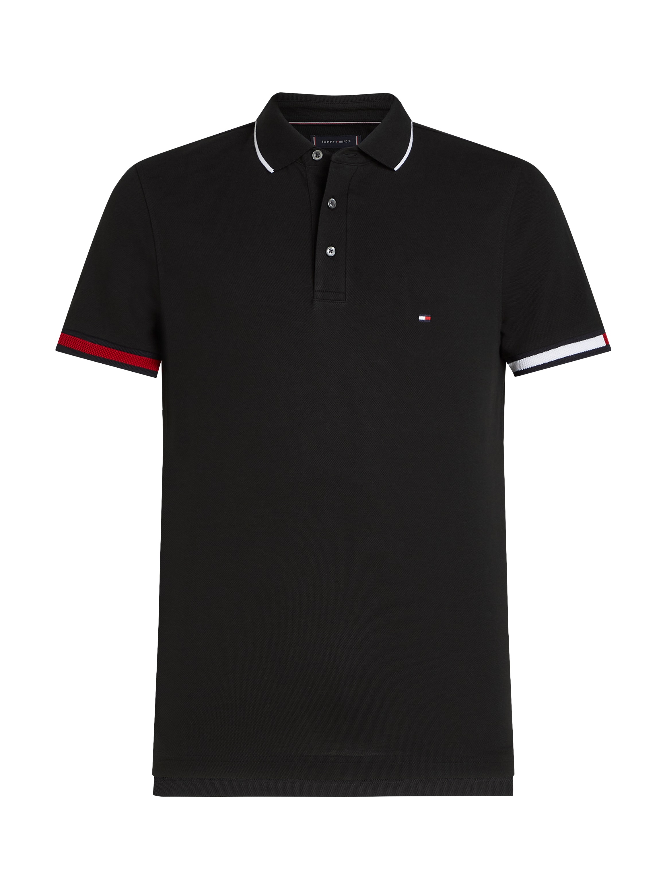 Tommy Hilfiger Poloshirt »FLAG CUFF SLIM FIT POLO«