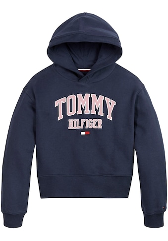 Tommy Hilfiger Kapuzensweatshirt »ESSENTIAL VARSITY HOODIE«, in kurzer Form kaufen