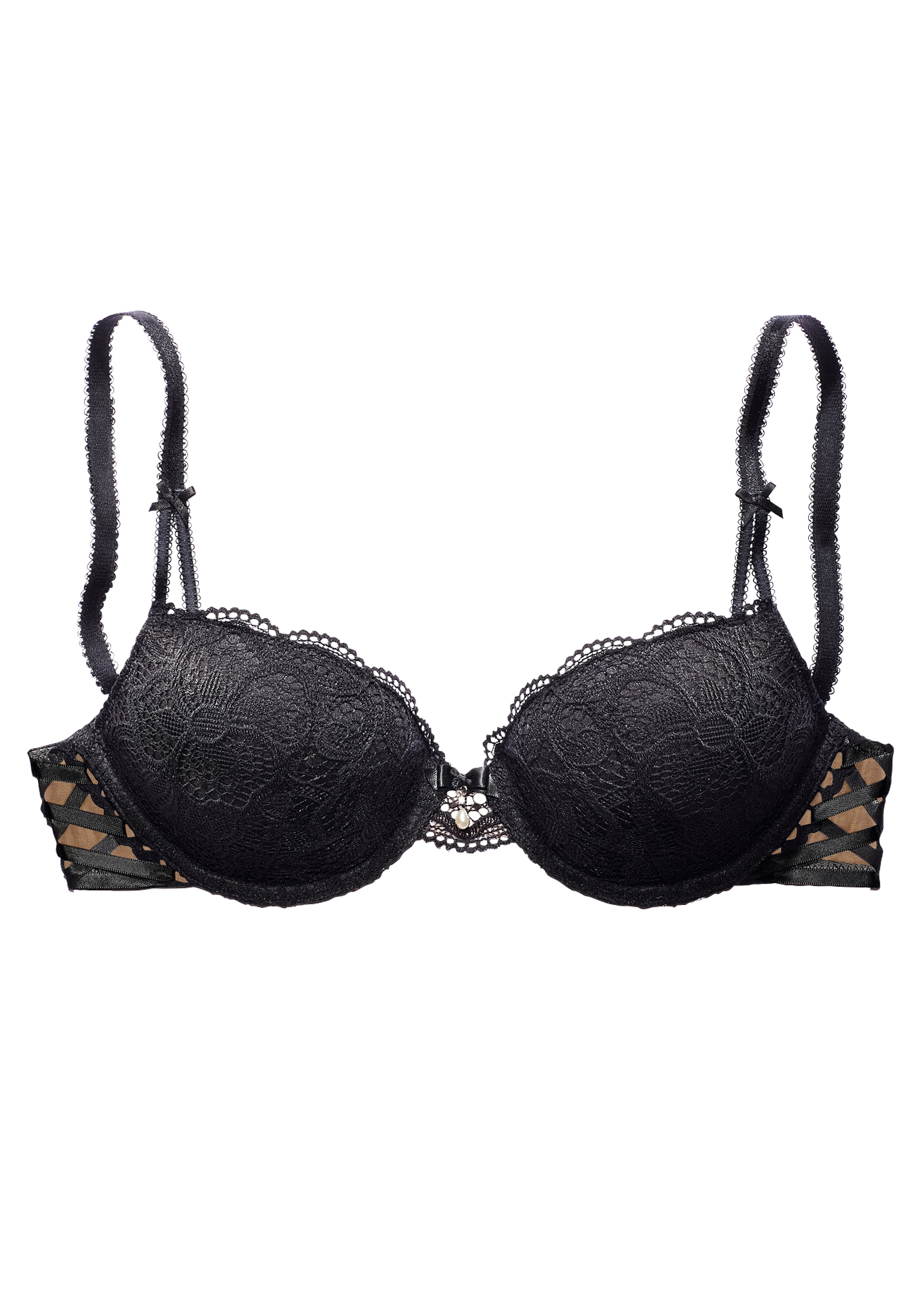 LASCANA Push-up-BH »Nikoletta«, mit aufregender Schnürung an den Seiten, sexy Dessous, Reizwäsche