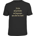 Rahmenlos T-Shirt mit coolem Front-Print