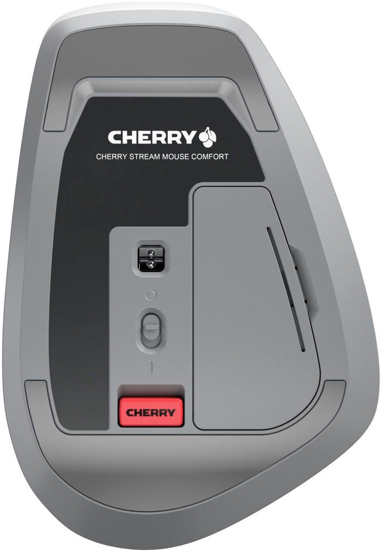 Cherry Wireless-Tastatur »STREAM DESKTOP COMFORT« (Anpassbare Höhe | Multimedia-Tasten | Windows-Sperrtaste | Ziffernblock)