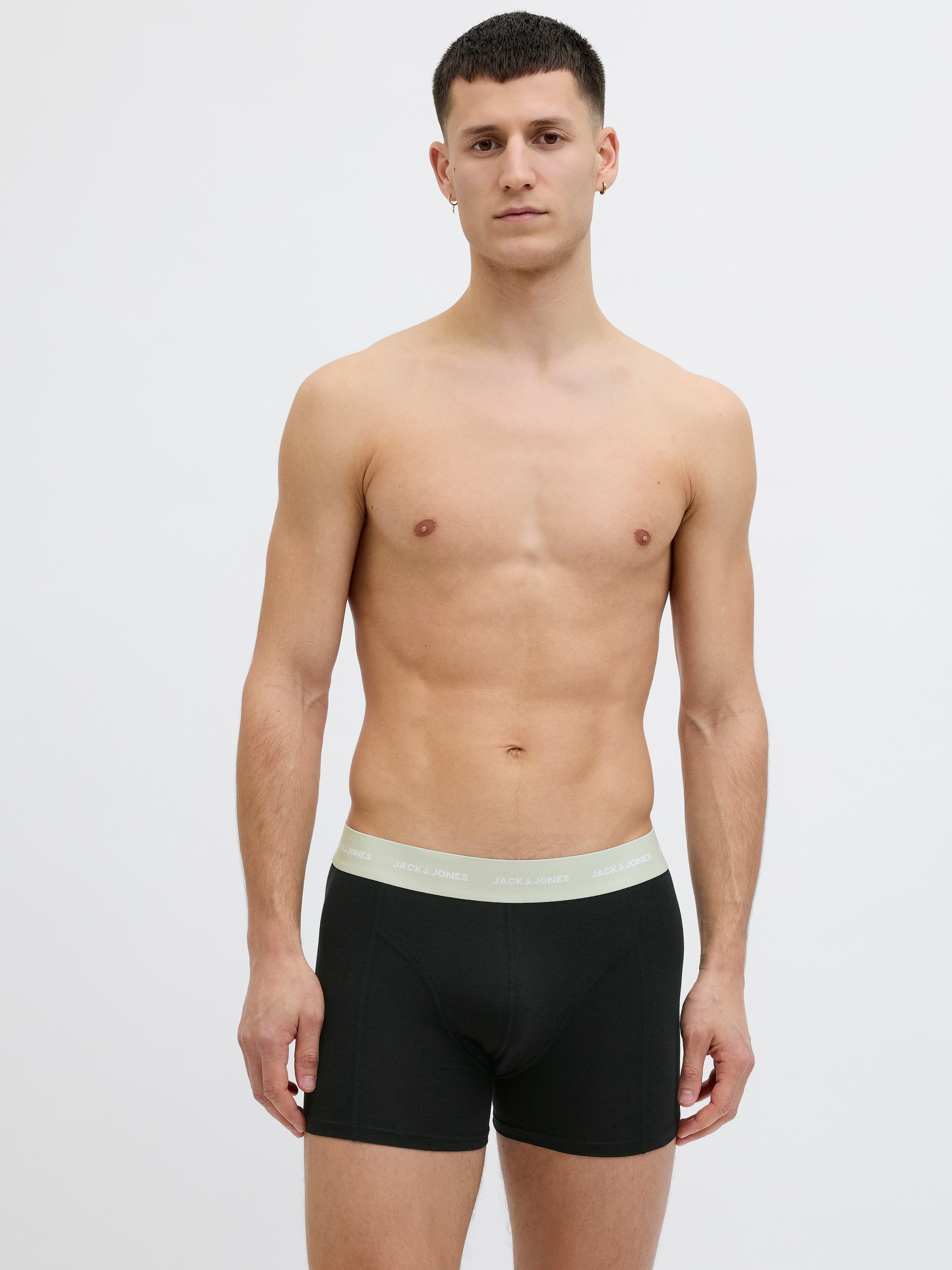Jack & Jones Trunk »JACTOM BAMBOO TRUNKS 3 PACK«, (Packung, 3 St.), mit Marken Schriftzug