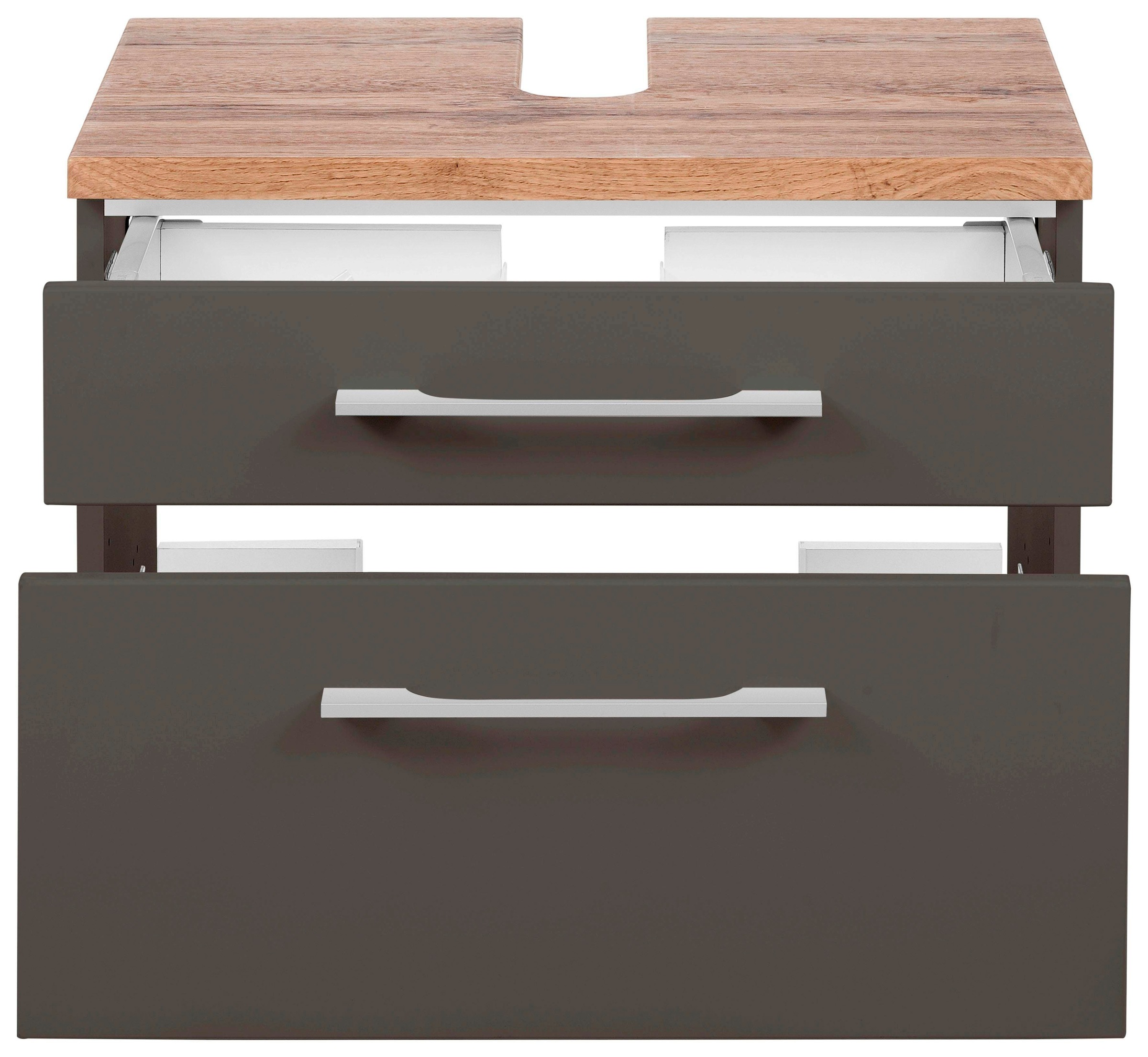 welltime Waschbeckenunterschrank »Davos« Breite 60 cm