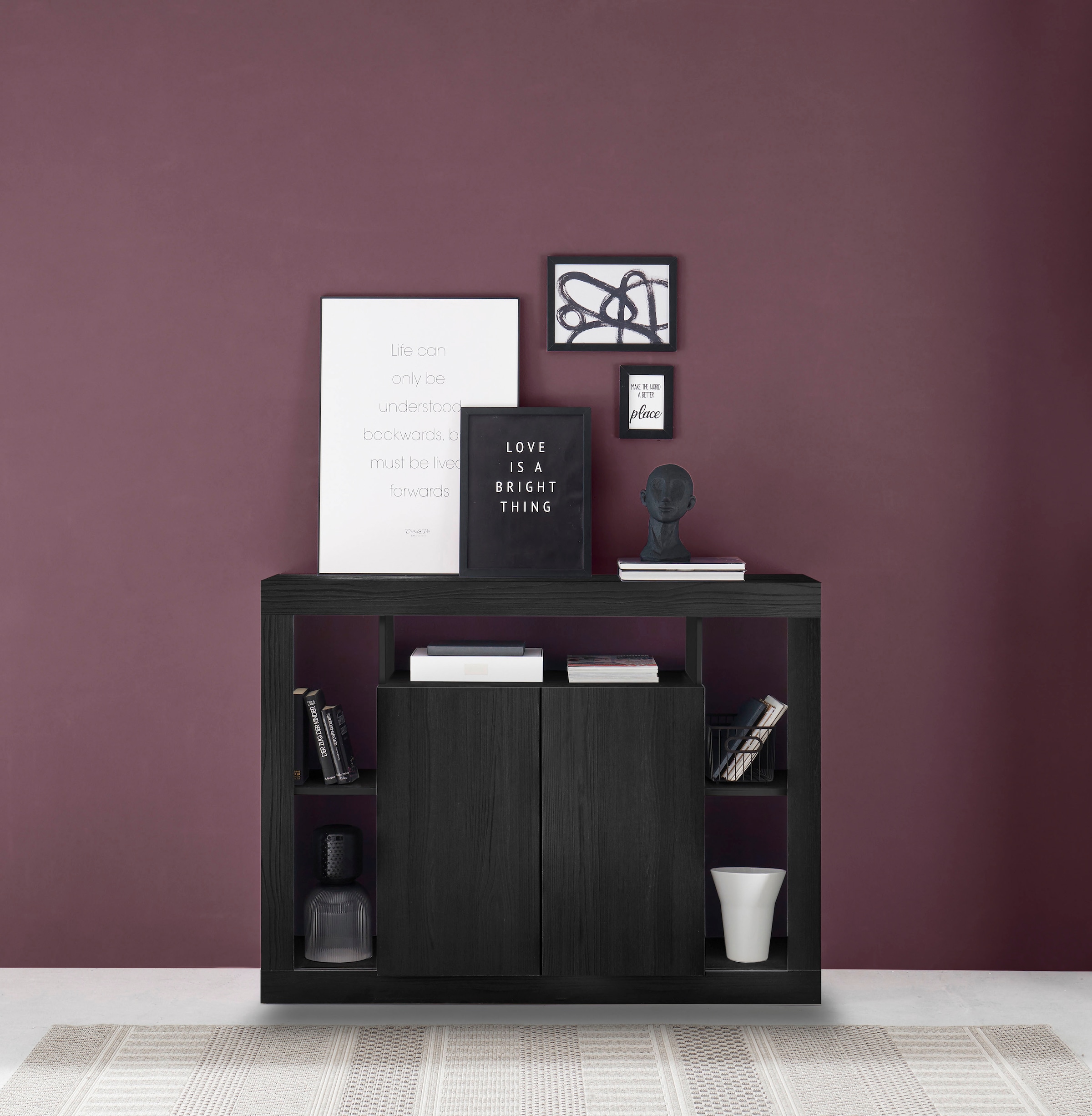 INOSIGN Sideboard »Rimini«, Breite 134 cm