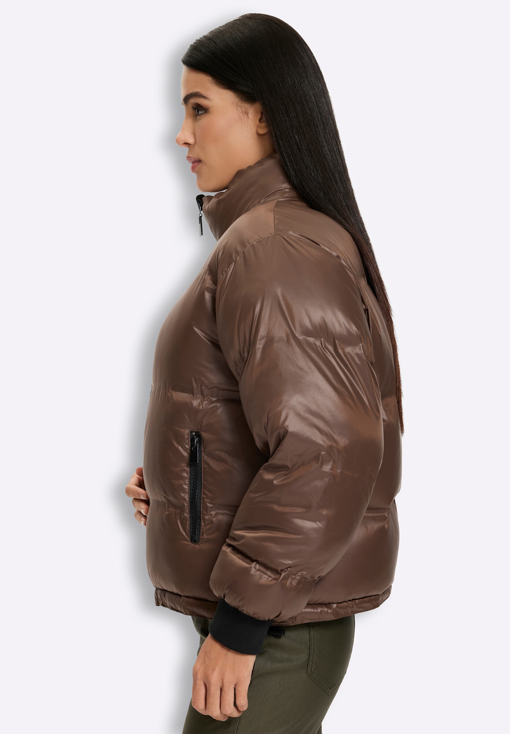 heine Steppjacke »Wendejacke Steppjacke zum Wenden« ohne Kapuze
