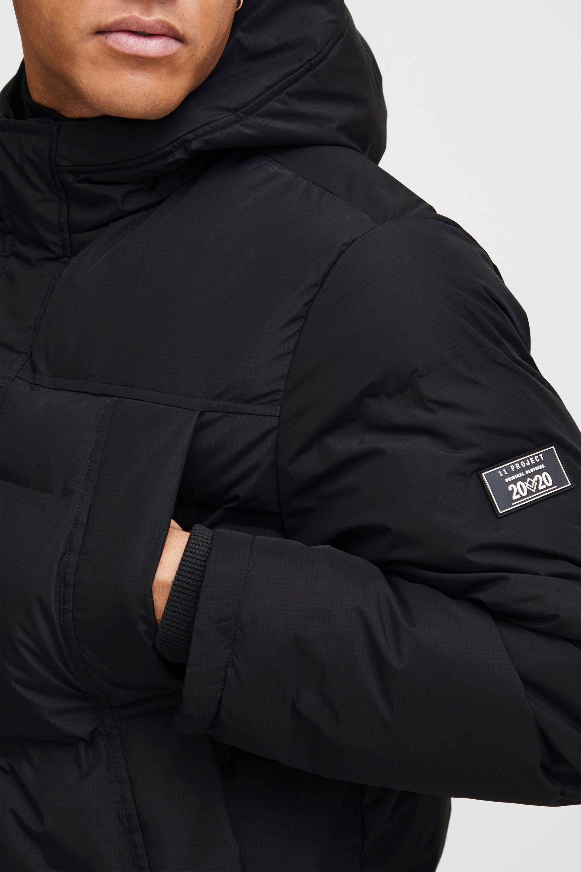 11 Project Steppjacke »Steppjacke PRGondogan«, mit Kapuze