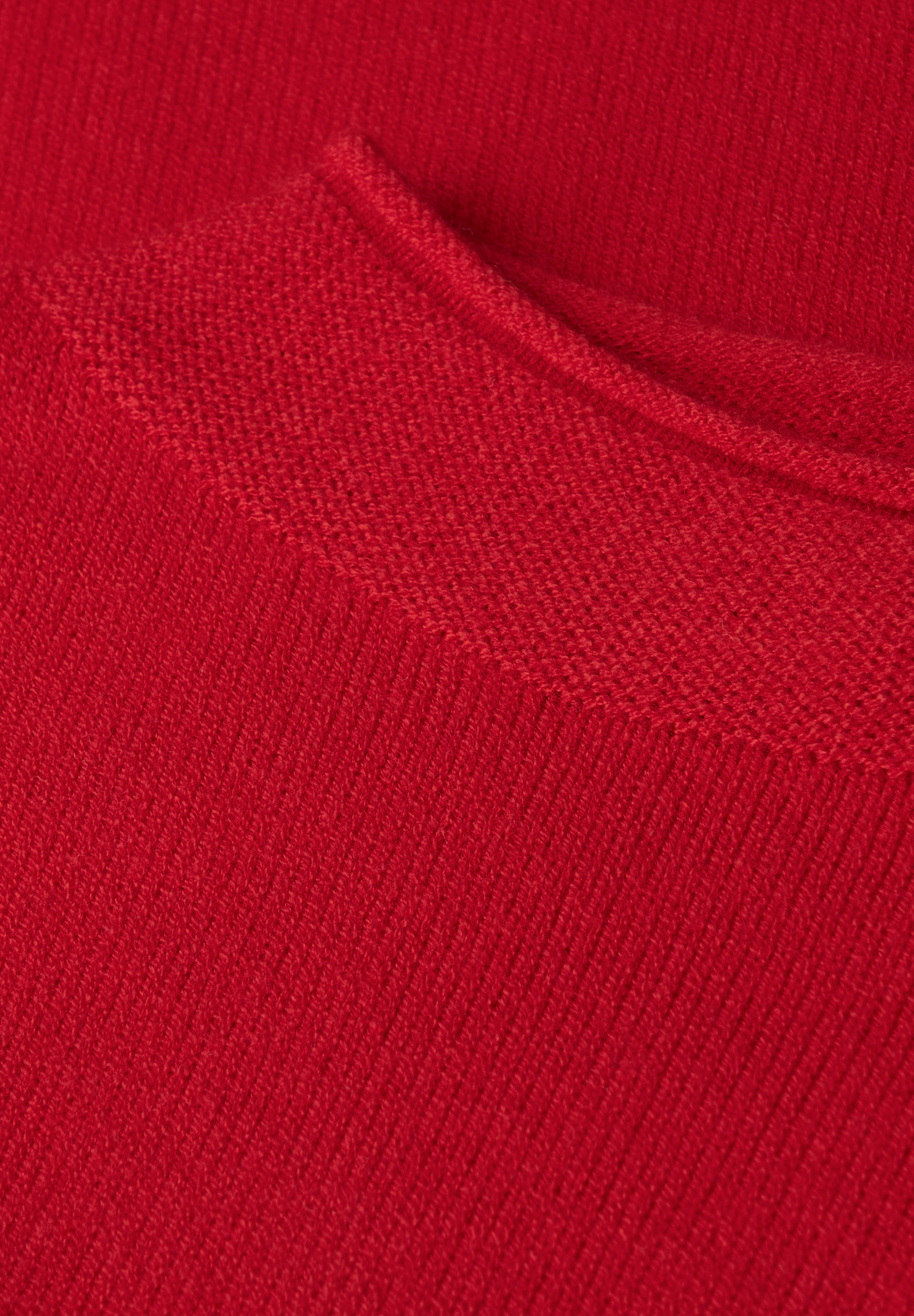 STREET ONE Strickpullover mit feiner Rollkante