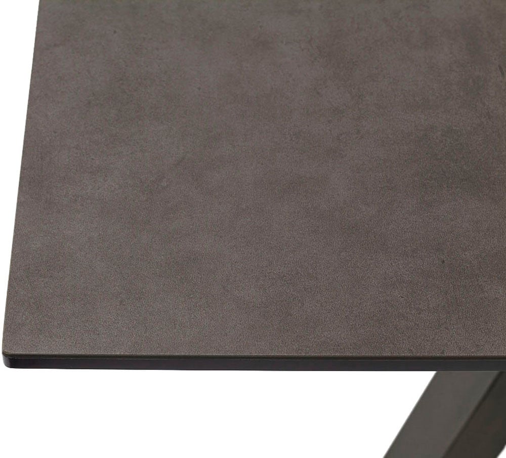 MCA furniture Esstisch »TOBAGO Auszugtisch 180-260 cm«, (Einzelstück), Keramik,Metall,Stirnauszug,ausziehbar,Tischplatte 13 mm