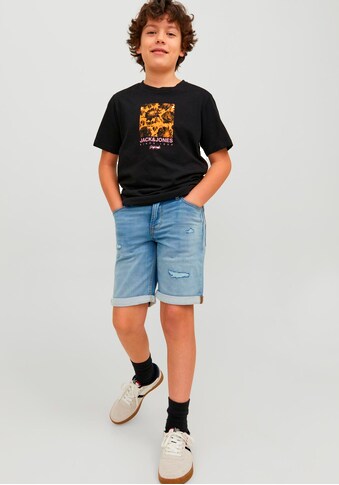 Jack & Jones Junior Shorts »JJIRICK JJIORG SHORTS«, mit Destroyed Effekt kaufen