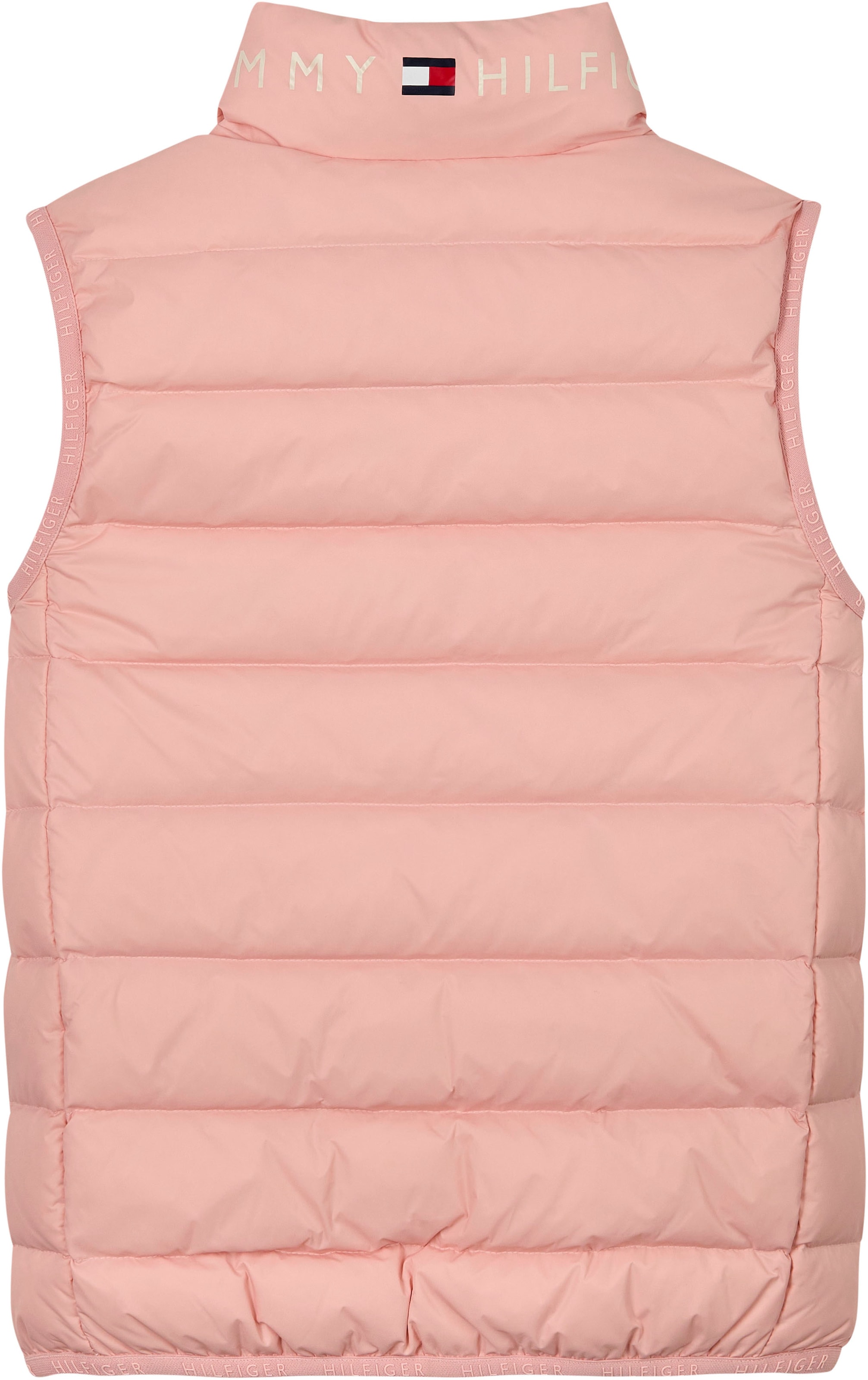 Tommy Hilfiger Steppweste »U ESSENTIAL LIGHT DOWN VEST«, Kinder bis 16 Jahre mit Logostickerei