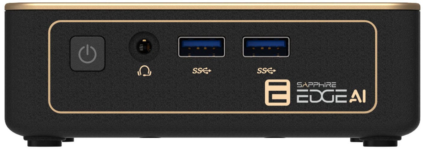 Sapphire Barebone-PC »EDGE AI 370«