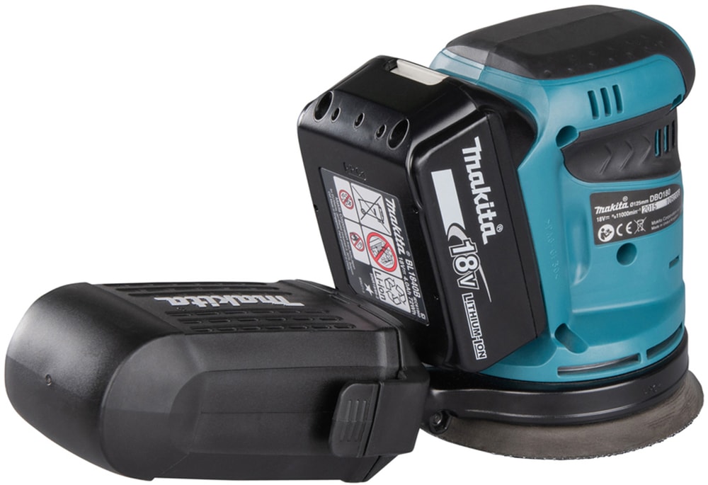 Makita Akku-Exzenterschleifer »DBO180Z«, 2,8 mm Schwingkreis, ohne Akku und Ladegerät