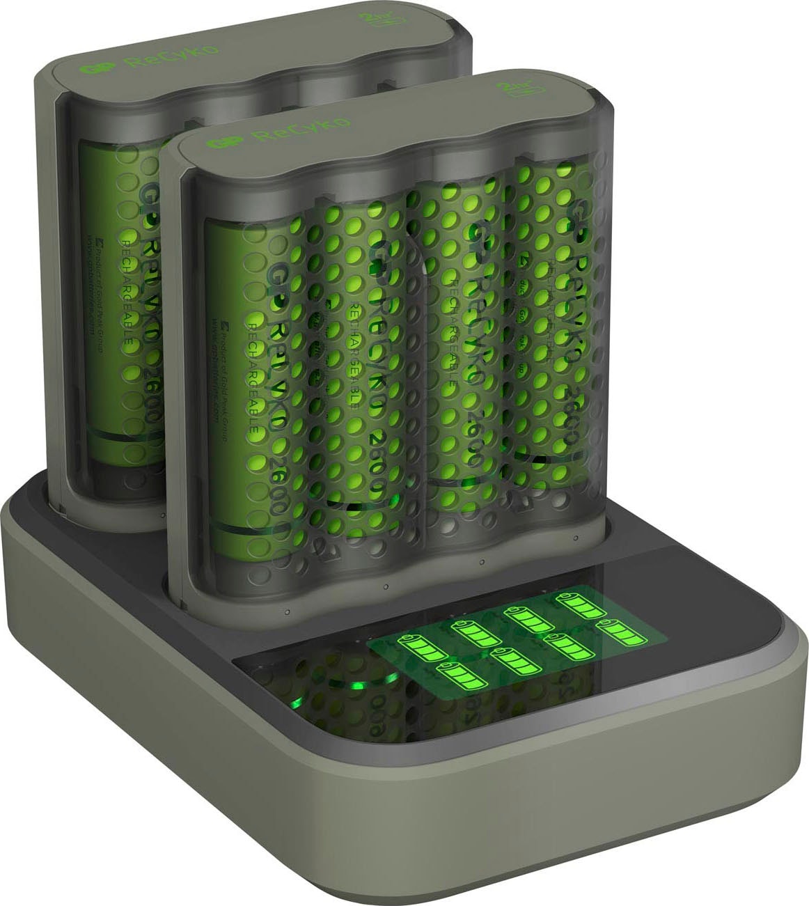 GP Batteries Akku-Ladestation »ReCyko 2x kaufen mit Akkus online mAh Schnellladegerät AA je Akku bei 2600 OTTO NiMH« 4