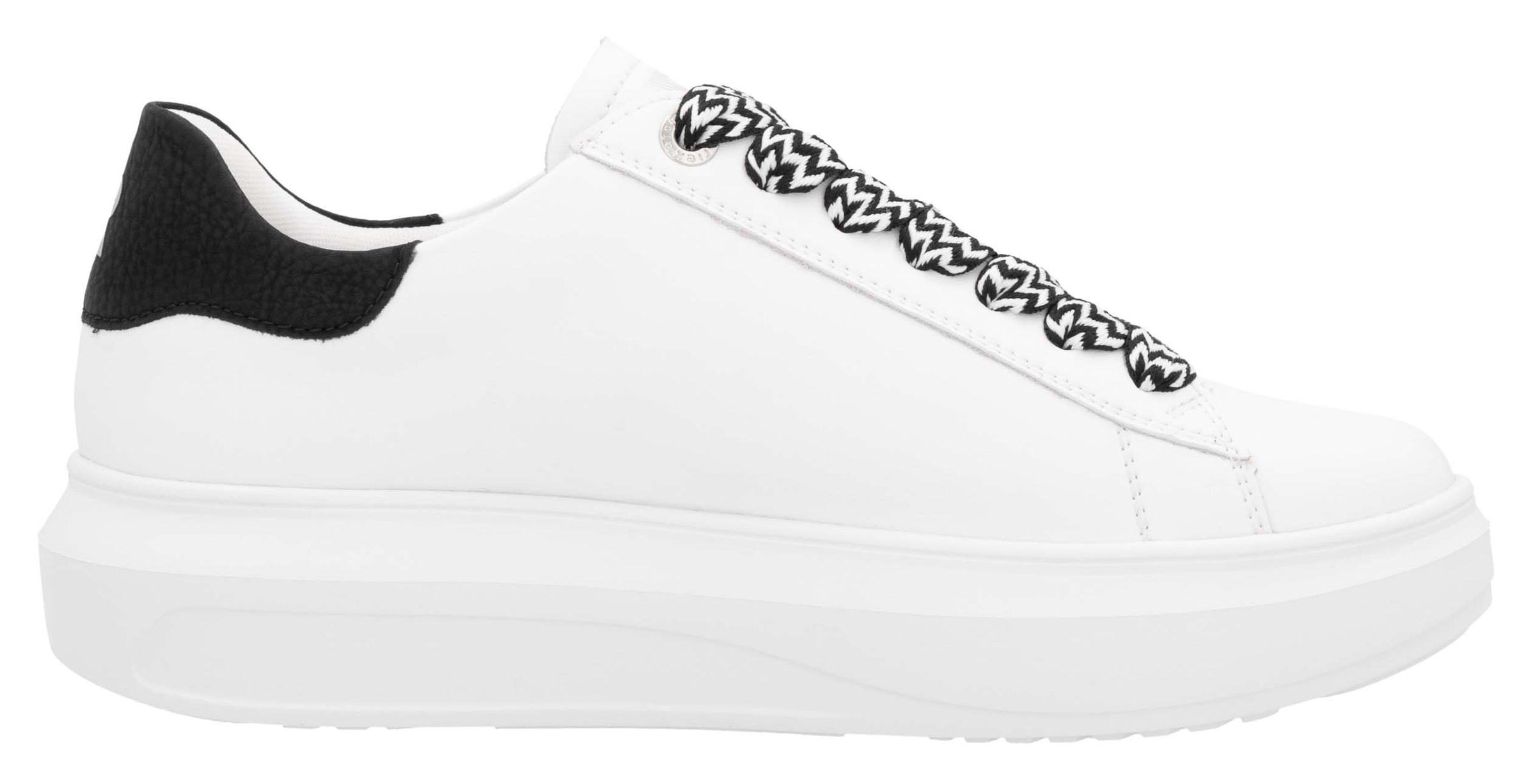 RIEKER Sport Plateausneaker, Freizeitsneaker, Schnürschuh, Halbschuh im Sport-Style