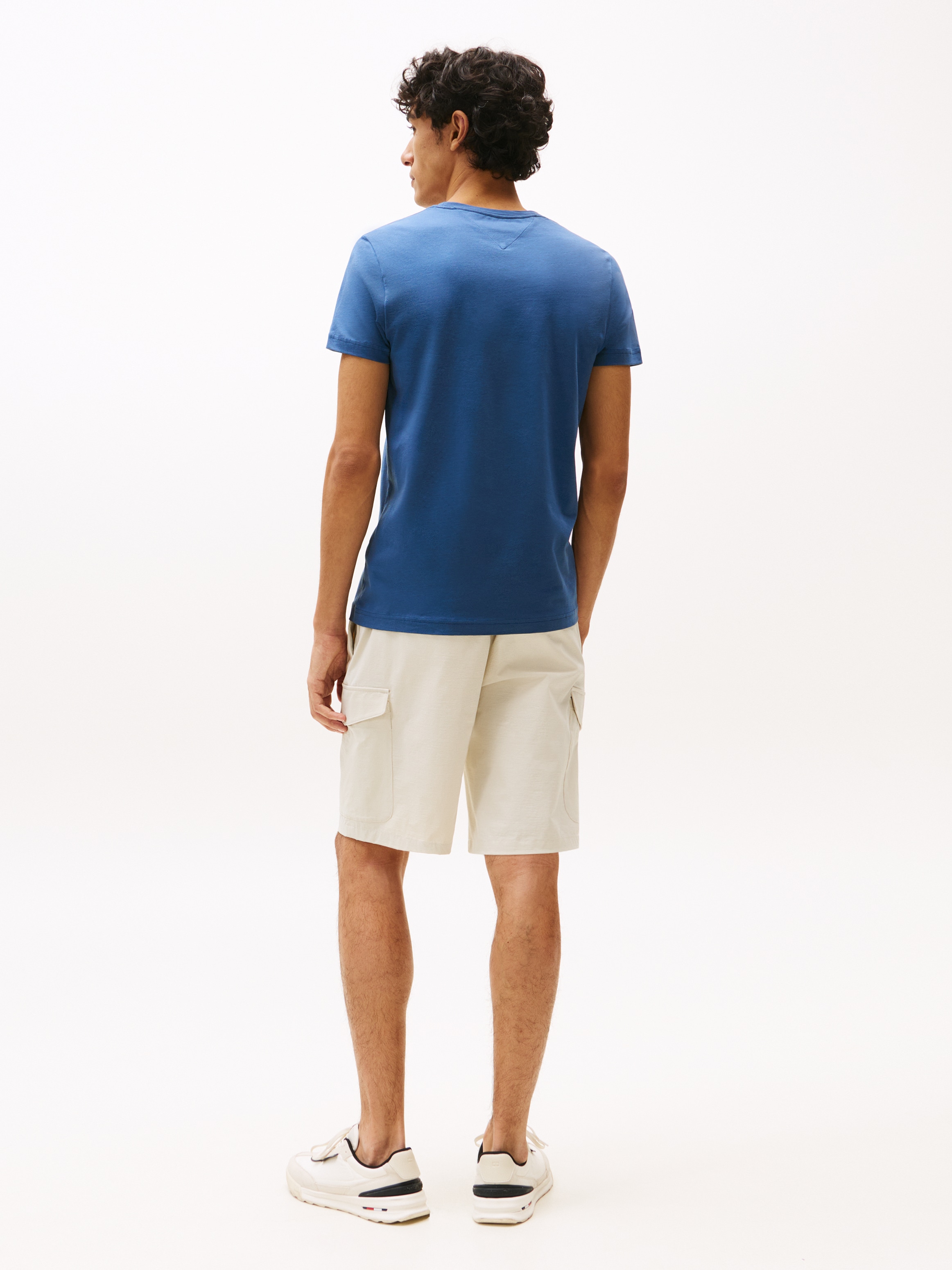 Tommy Hilfiger T-Shirt »STRETCH SLIM FIT TEE«, mit Rundhalsausschnitt