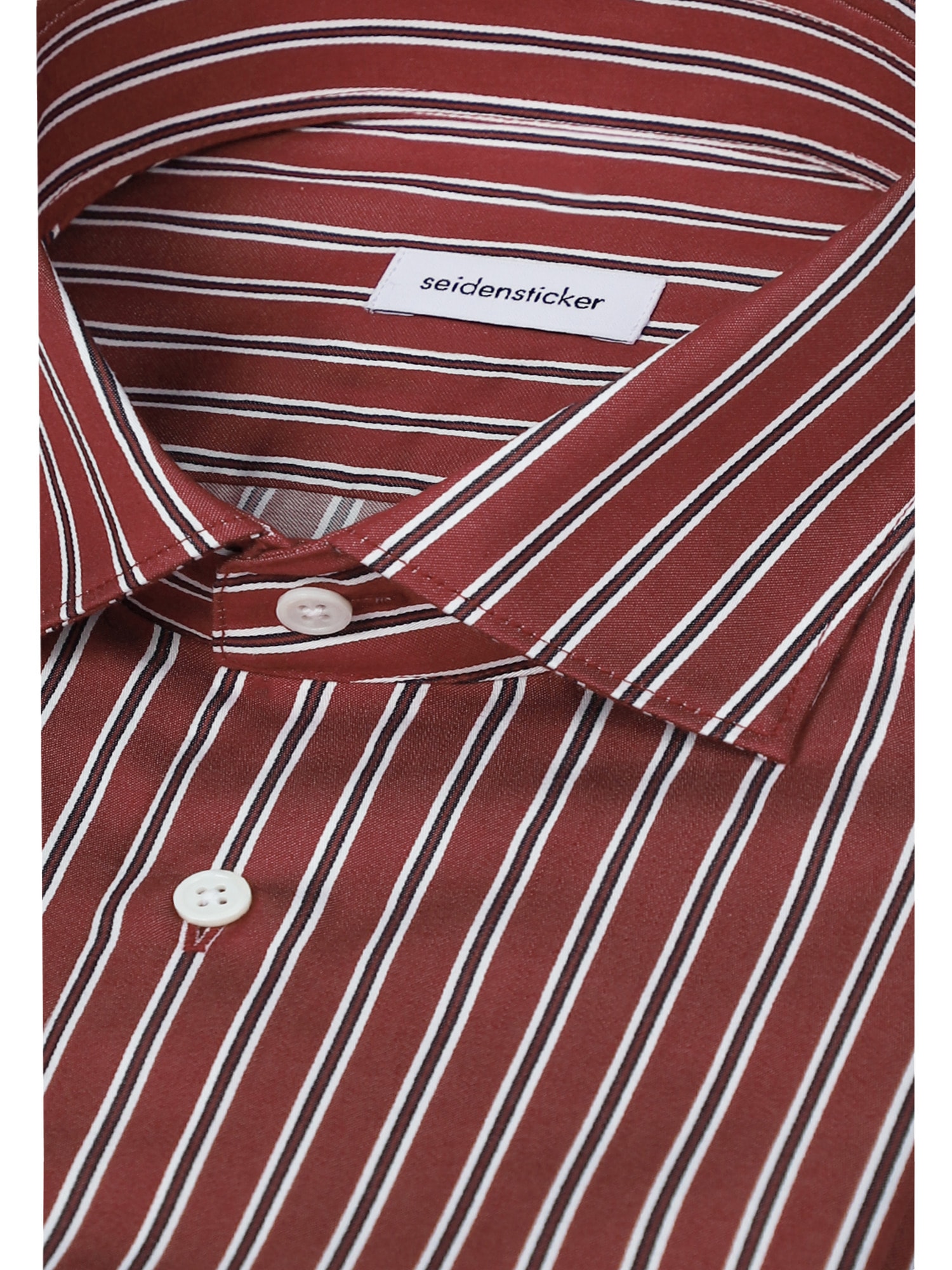 seidensticker Businesshemd »Schwarze Rose« Slim 1/1 Kentkragen Gestreift
