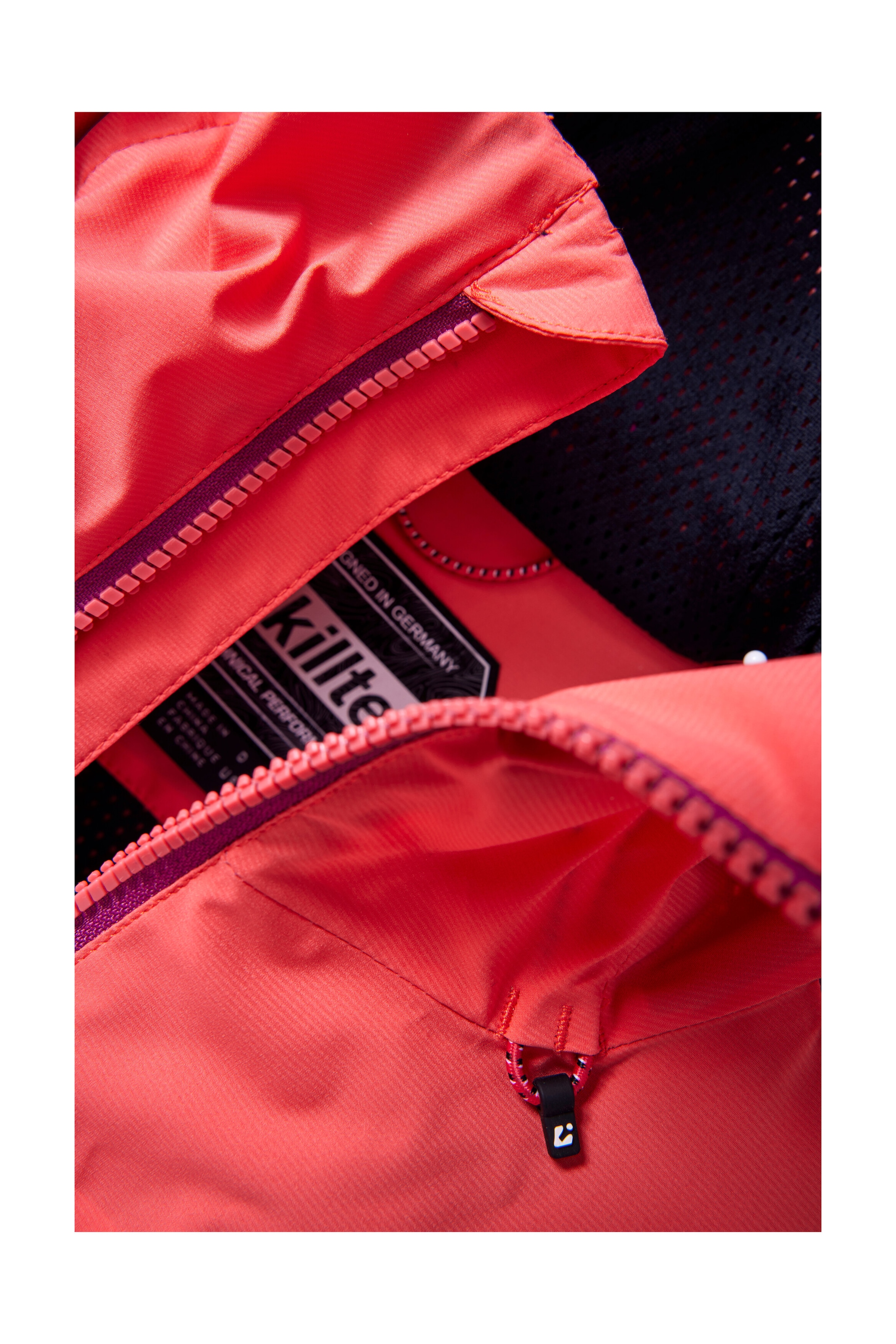 Killtec Outdoorjacke »KOS 83 WMN JCKT«, Damenjacke: Colourblock, wasserdicht, atmungsaktiv, PFAS-frei