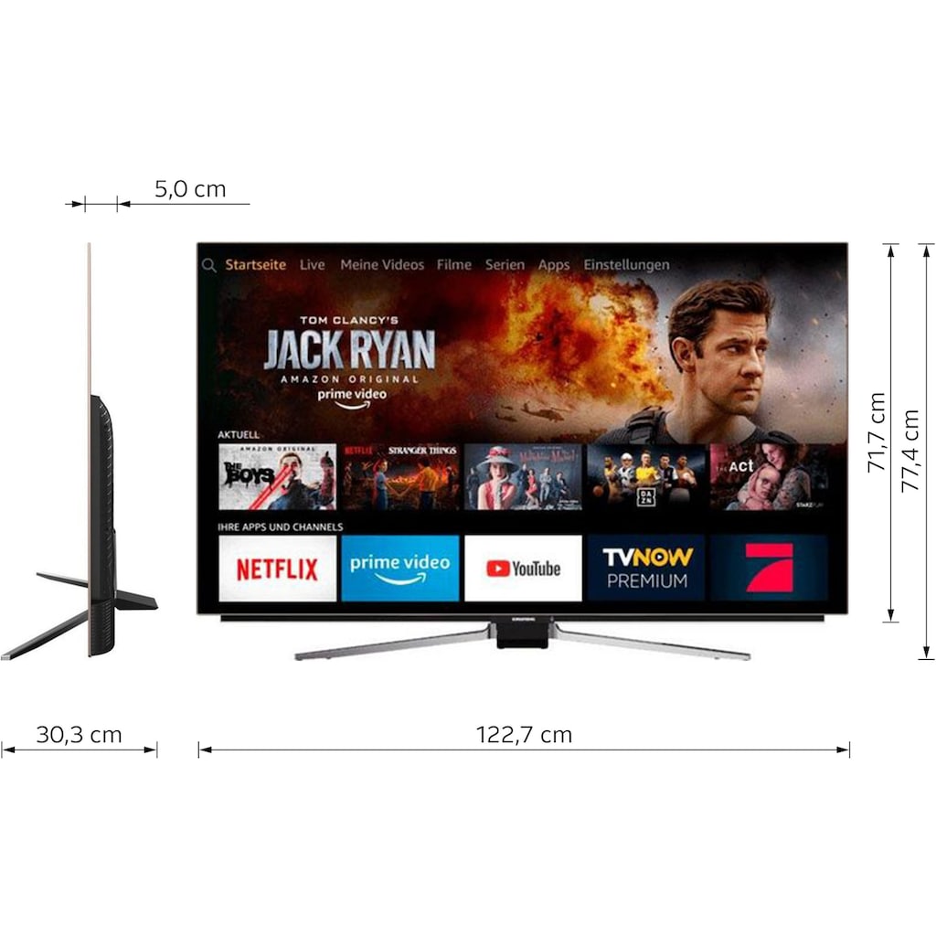 Grundig OLED-Fernseher »55 GOB 9099 OLED - Fire TV Edition HF SYL000«, 139 cm/55 Zoll, 4K Ultra HD, Smart-TV