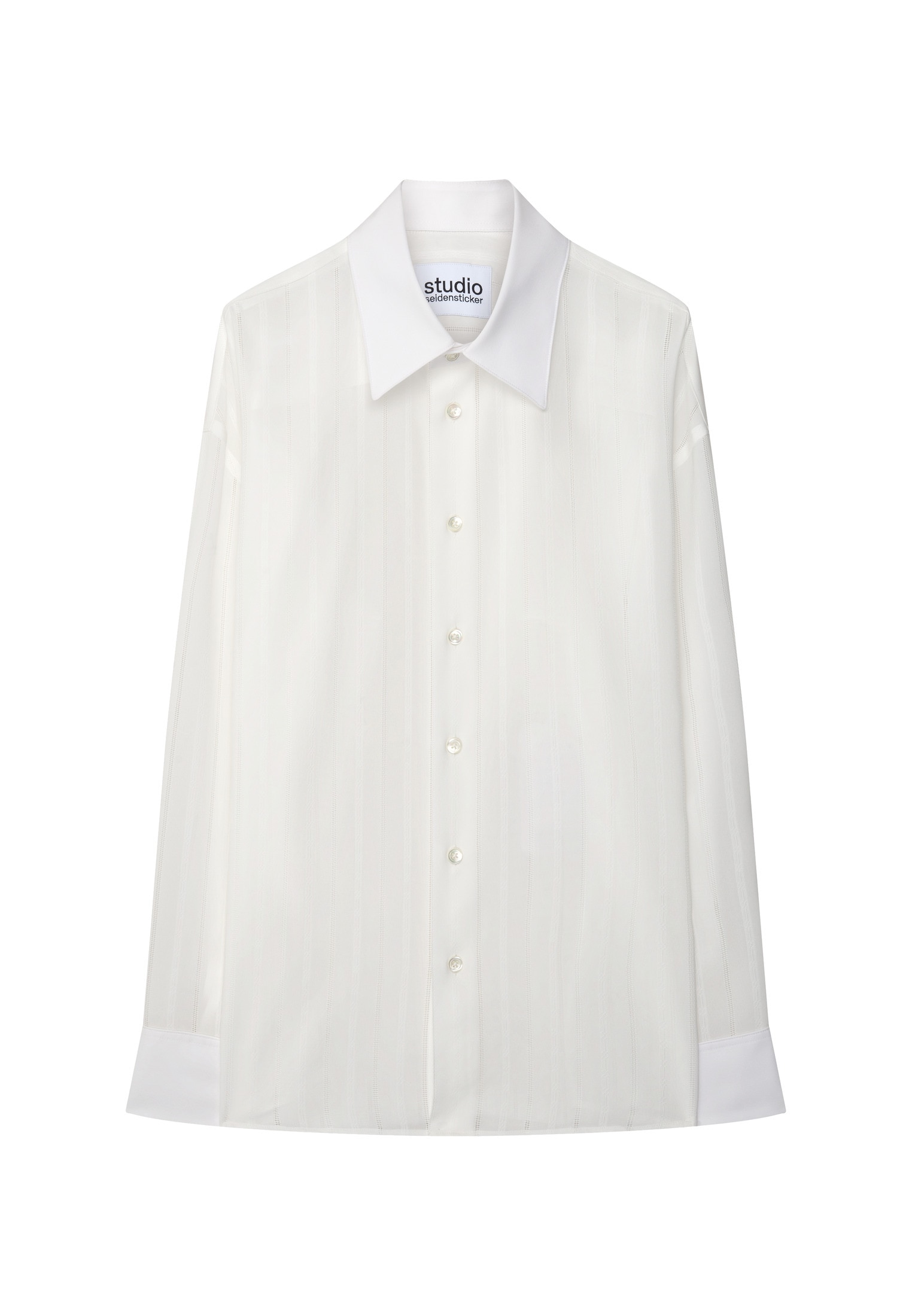 studio seidensticker Businesshemd Regular 1/1 Kentkragen Gestreift
