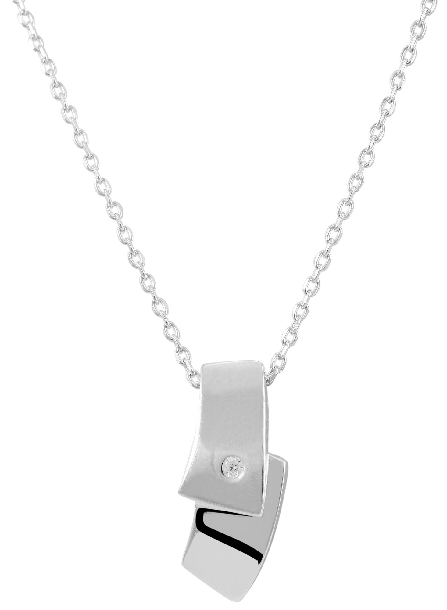 Adelia´s Kettenanhänger »Damen Anhänger aus 925 Silber mit Zirkonia«