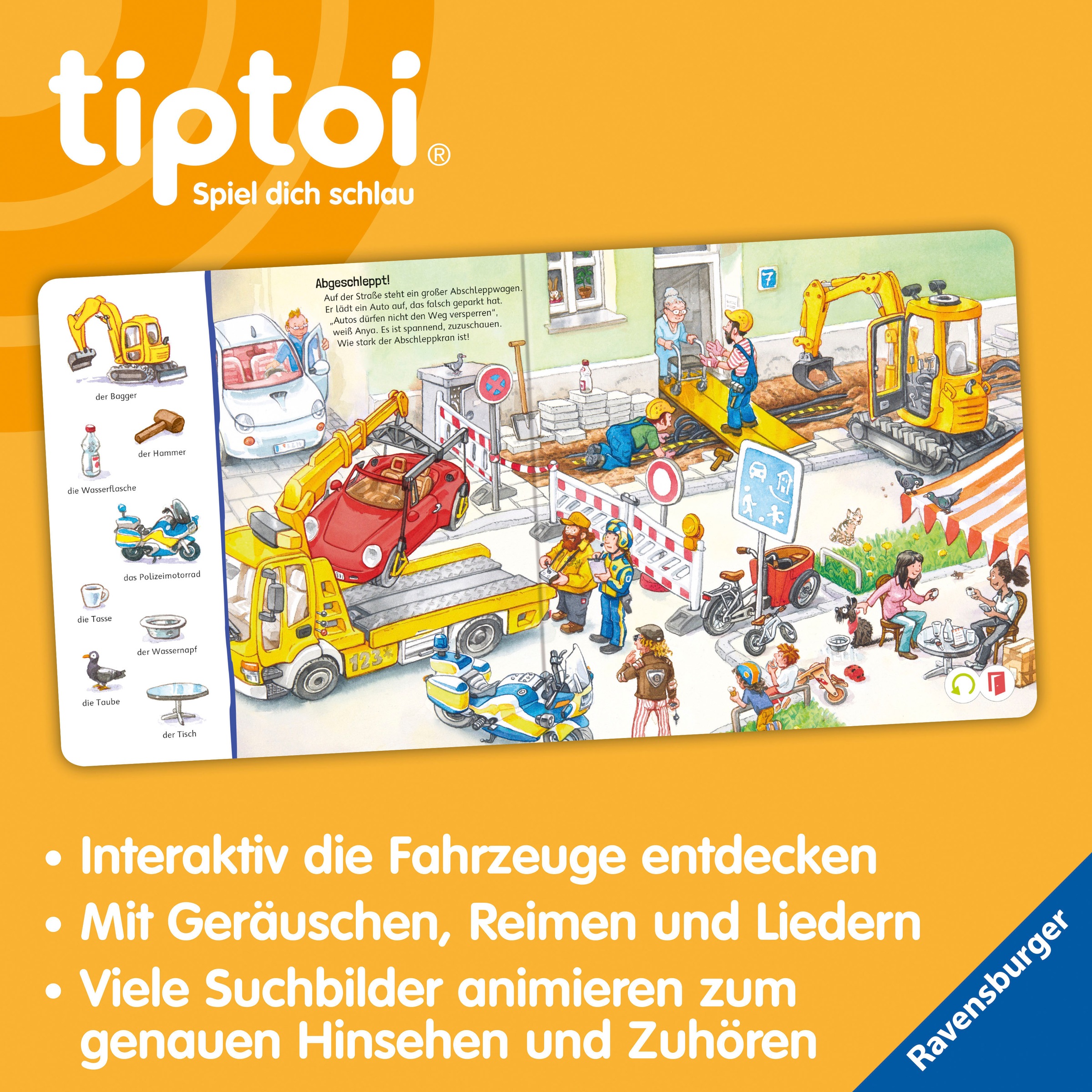 Ravensburger Buch »tiptoi® Fahrzeuge«, FSC® - schützt Wald - weltweit