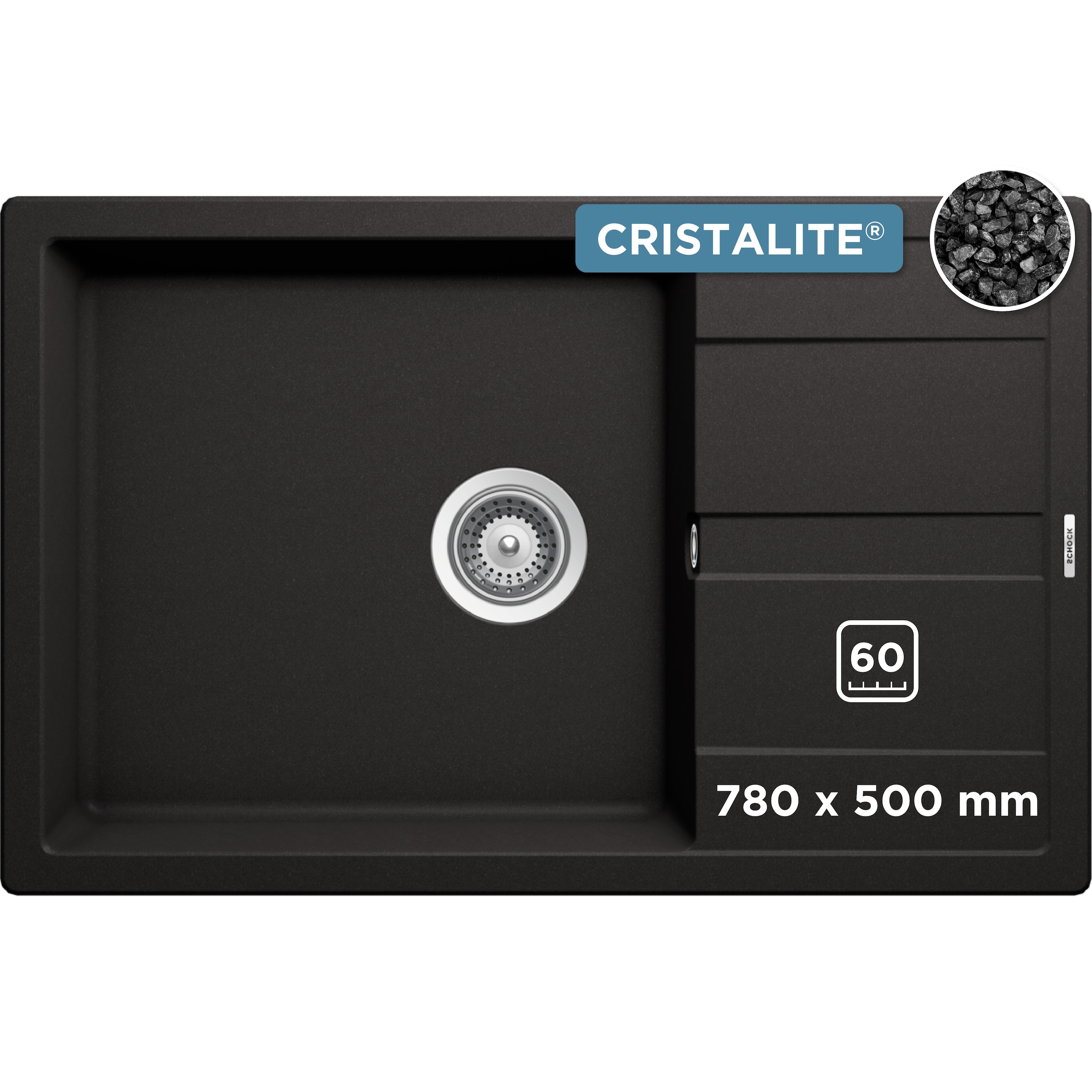 Schock Granitspüle »Manhattan D-100LS«