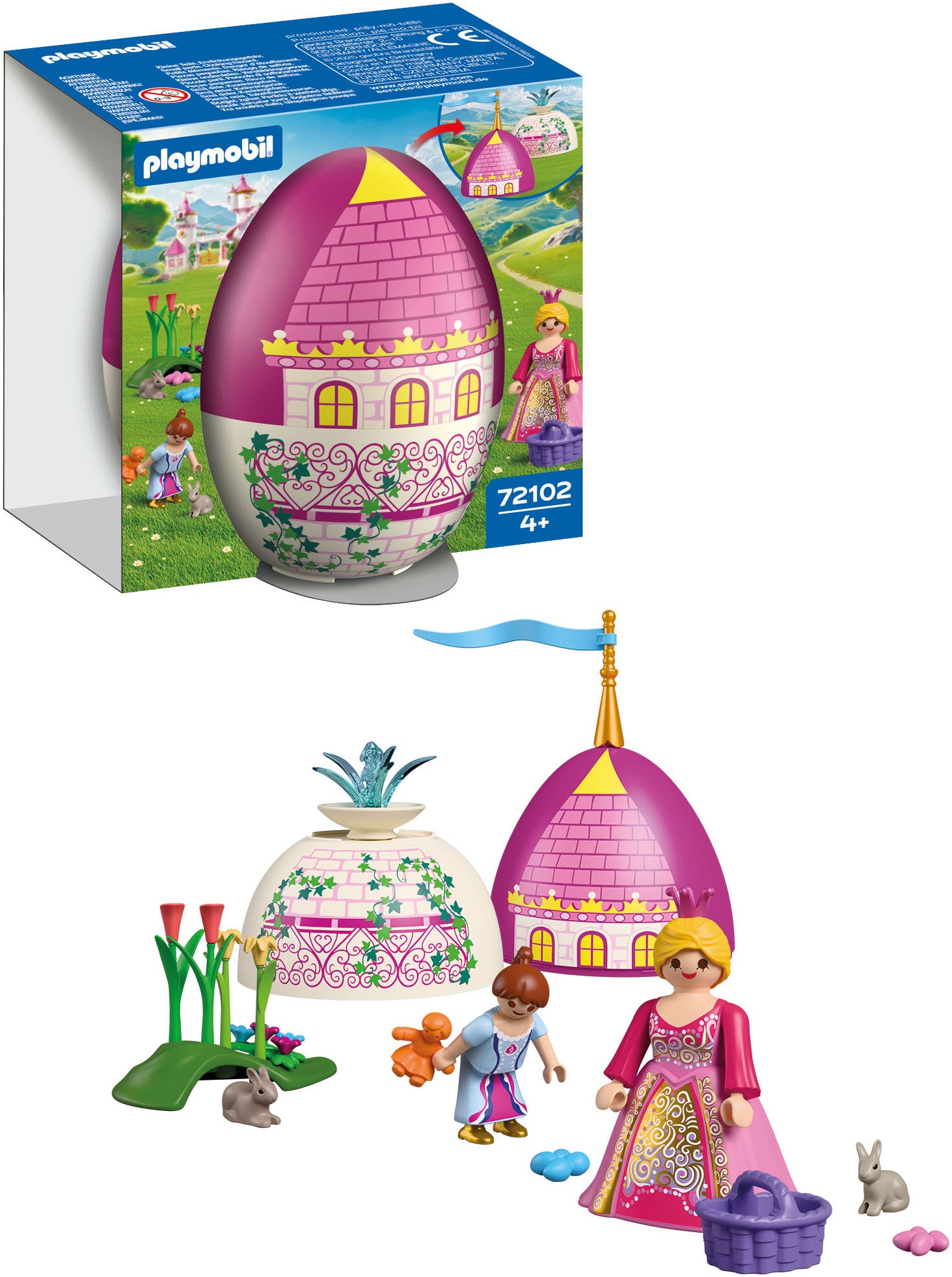 Playmobil® Konstruktions-Spielset »Spiel-Ei: Prinzessin (72102), Princess«