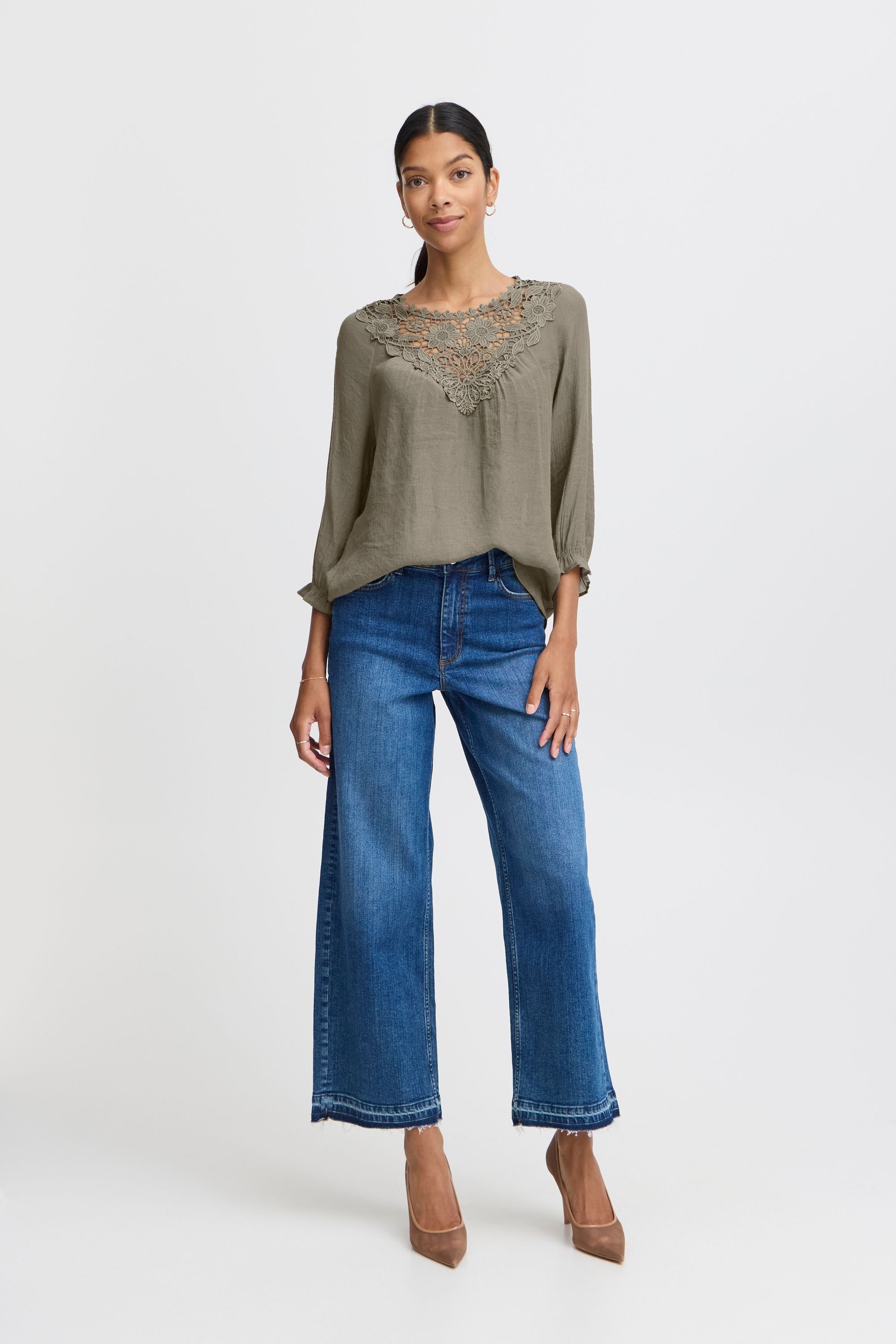 b.young Tunika »Kurzarmbluse BYIKELLY BLOUSE -«