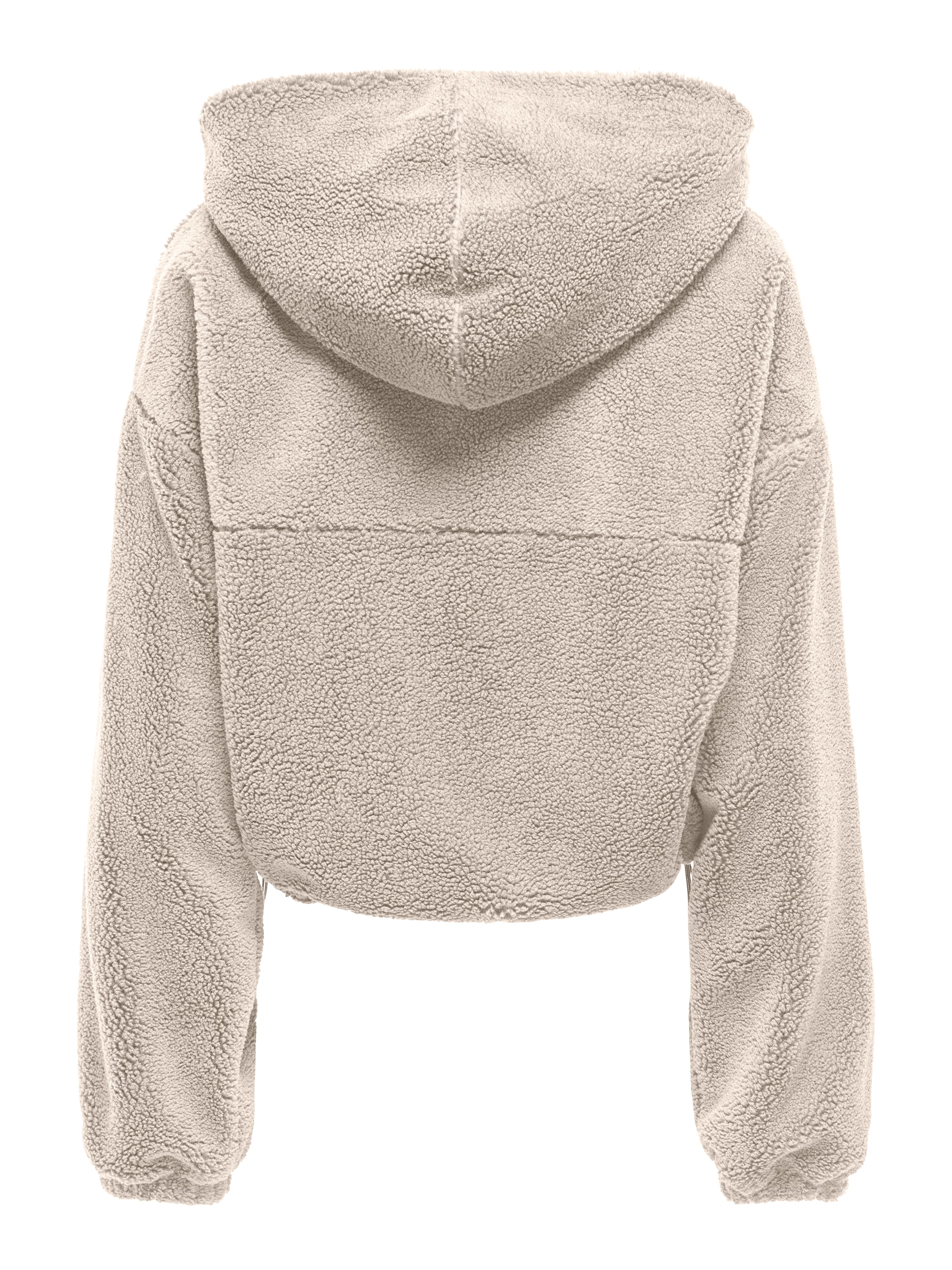 ONLY Fleecejacke »ONLSIENA TEDDY ANORAK LIFE CC OTW« mit Kapuze