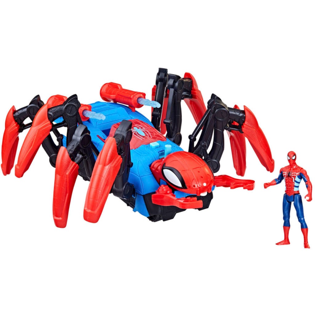 Hasbro Actionfigur »Marvel Spider-Man Krabbelspinne mit Wasserspritze«