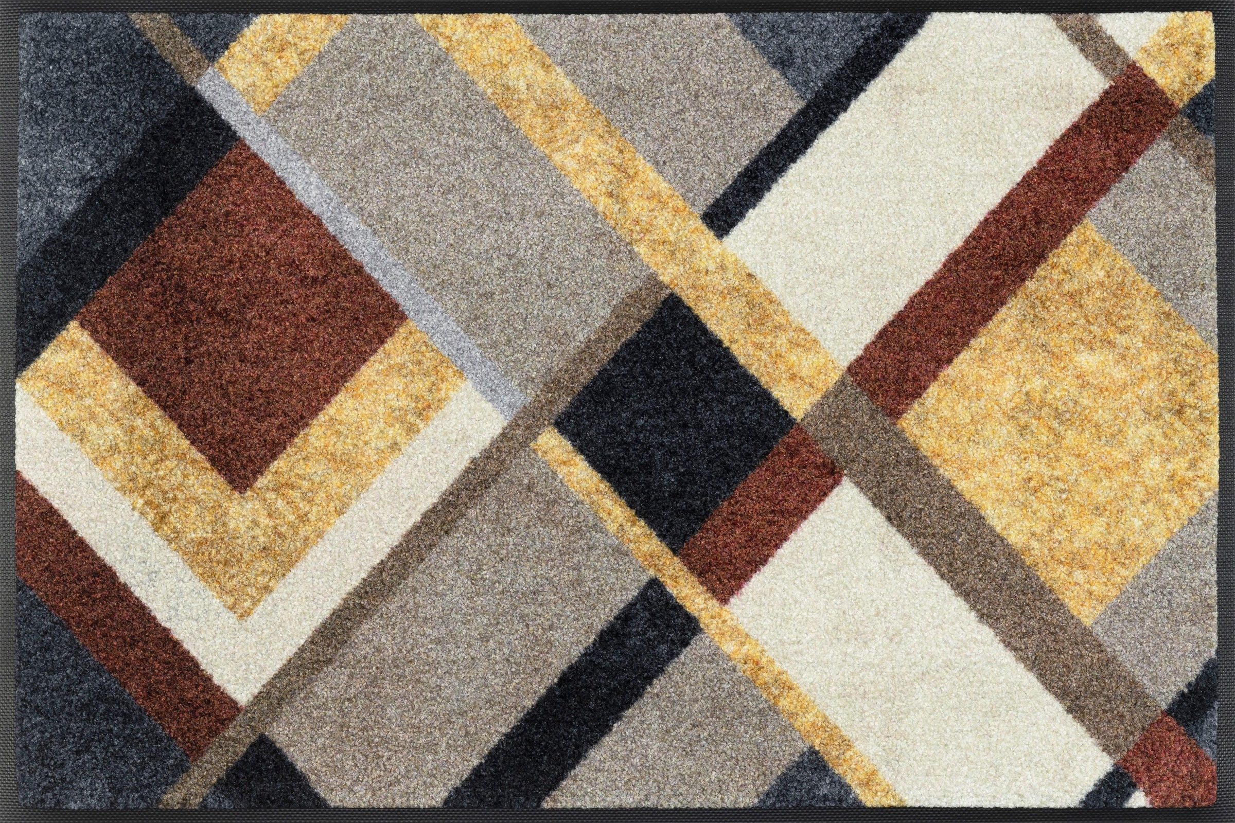 wash+dry by Kleen-Tex Fußmatte »Art Deco«, rechteckig, 7 mm Höhe, Fussabstreifer, Fussabtreter, Schmutzfangläufer, Schmutzfangmatte, Schmutzfangteppich, Schmutzmatte, Türmatte, Türvorleger, In- und Outdoor geeignet