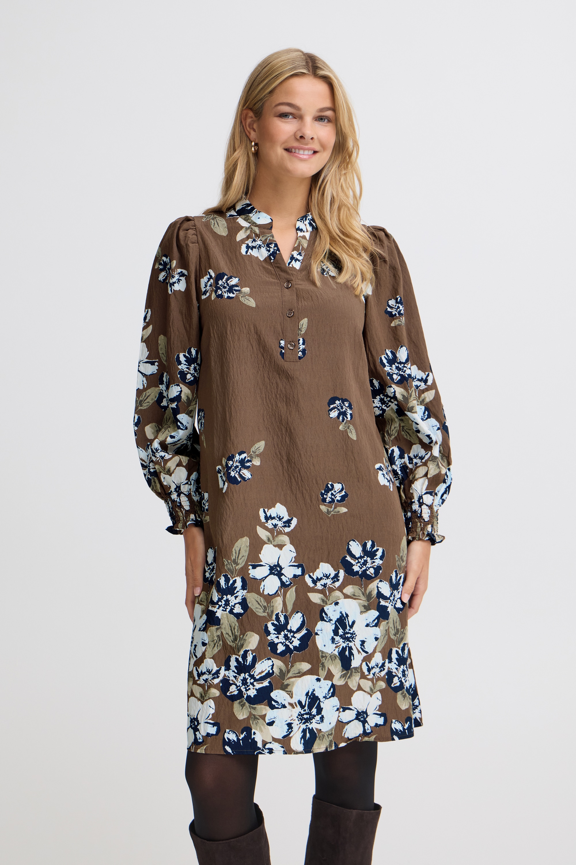 fransa Midikleid »Damen Casual FRCARRIE«