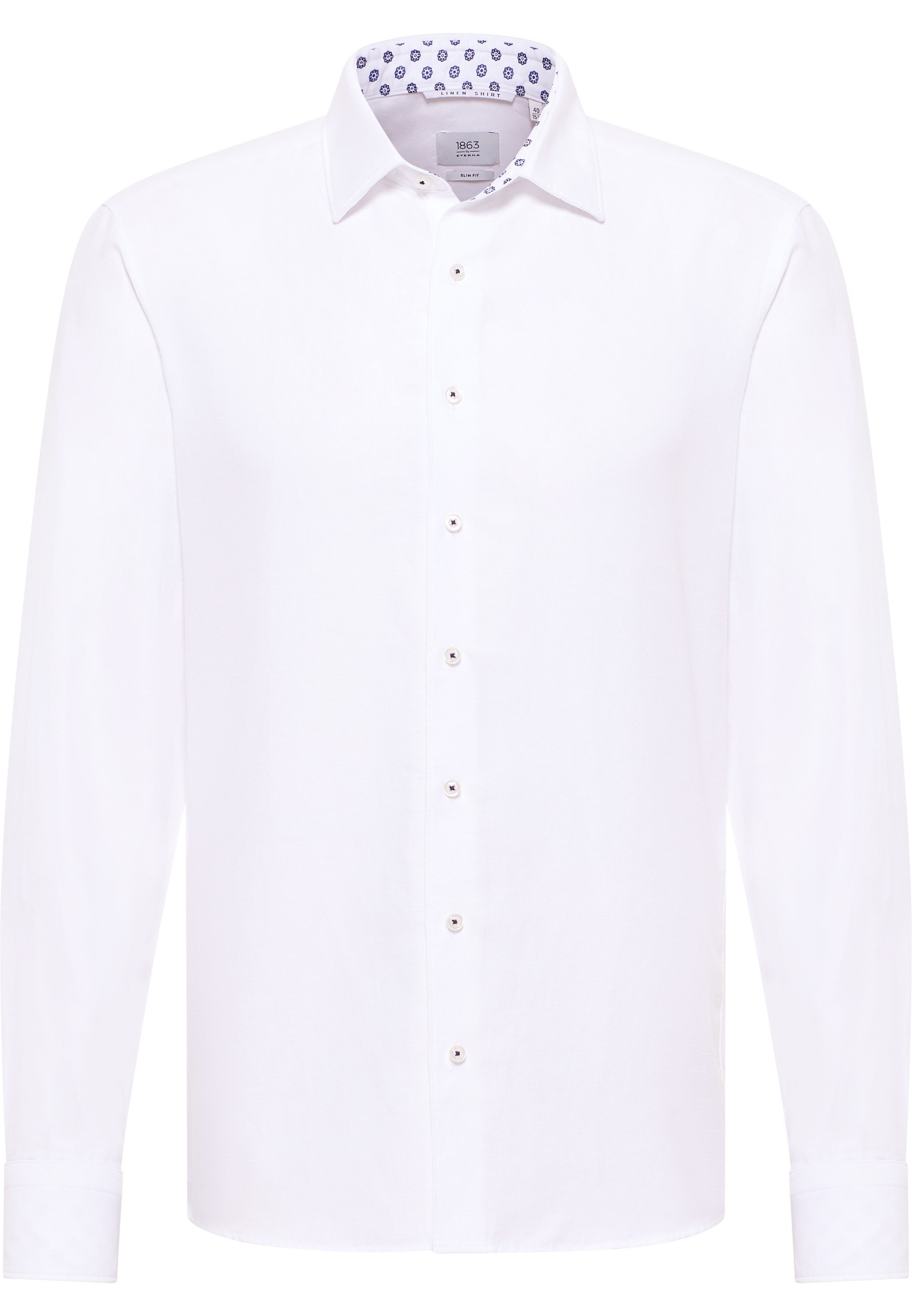 Eterna Langarmhemd »SLIM FIT«, EASY IRON (bügelleicht)