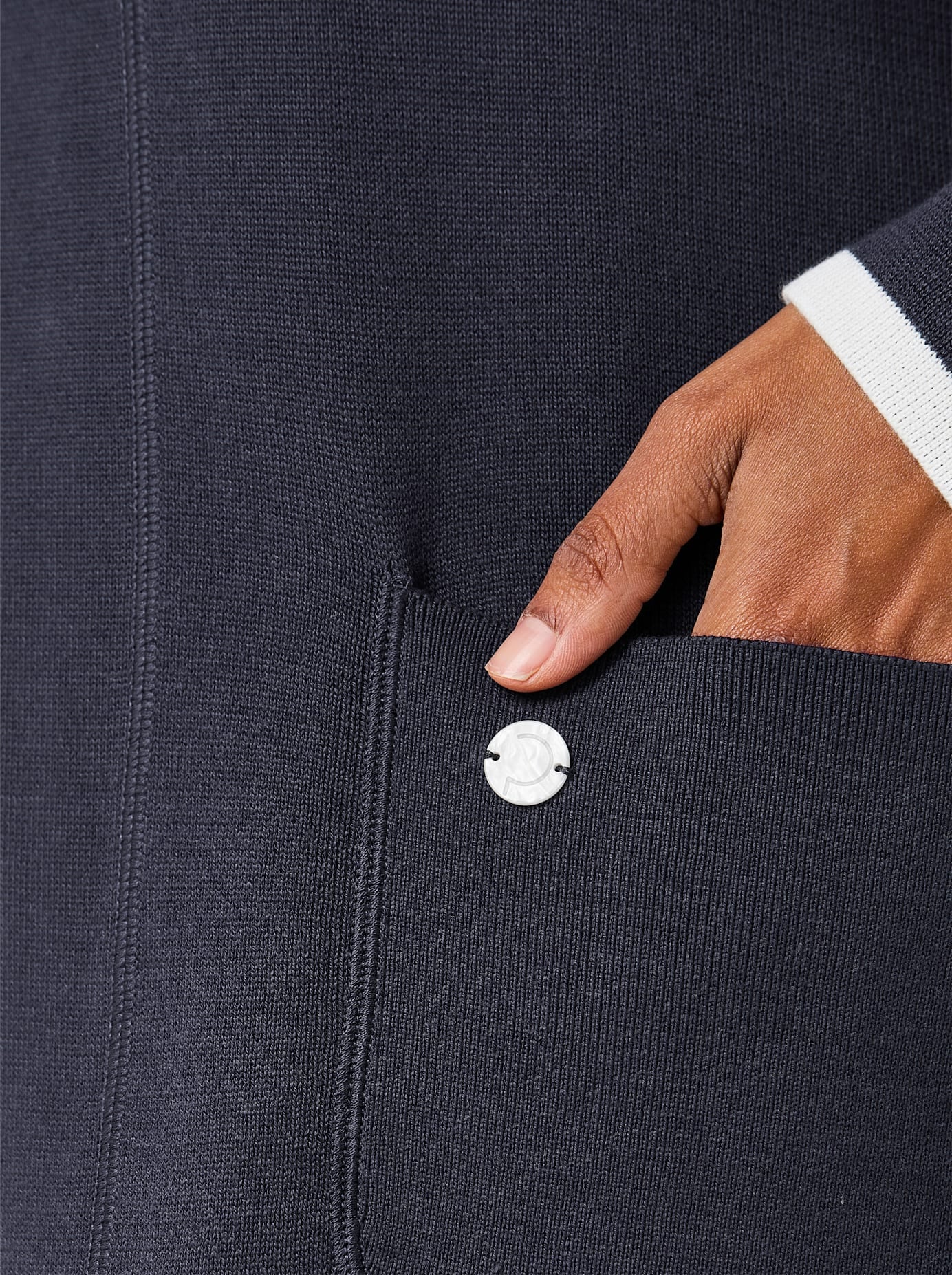 CREATION L PREMIUM Jacquardstrickjacke